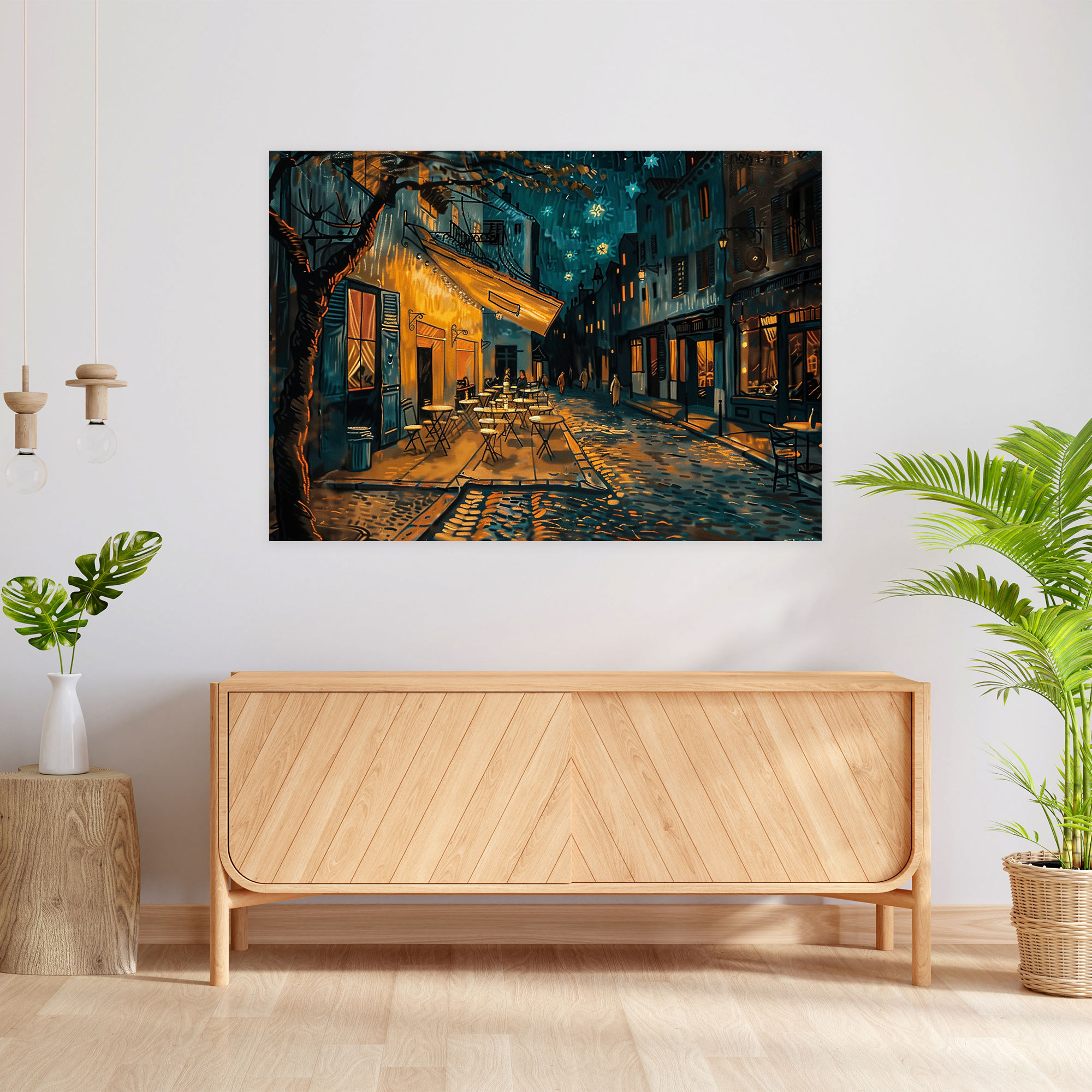 Cafe Terrace Vincent Van Gogh Wall Art - Vincent Van Gogh, Canvas Wall Art, Wall Art, Vincent Van Gogh