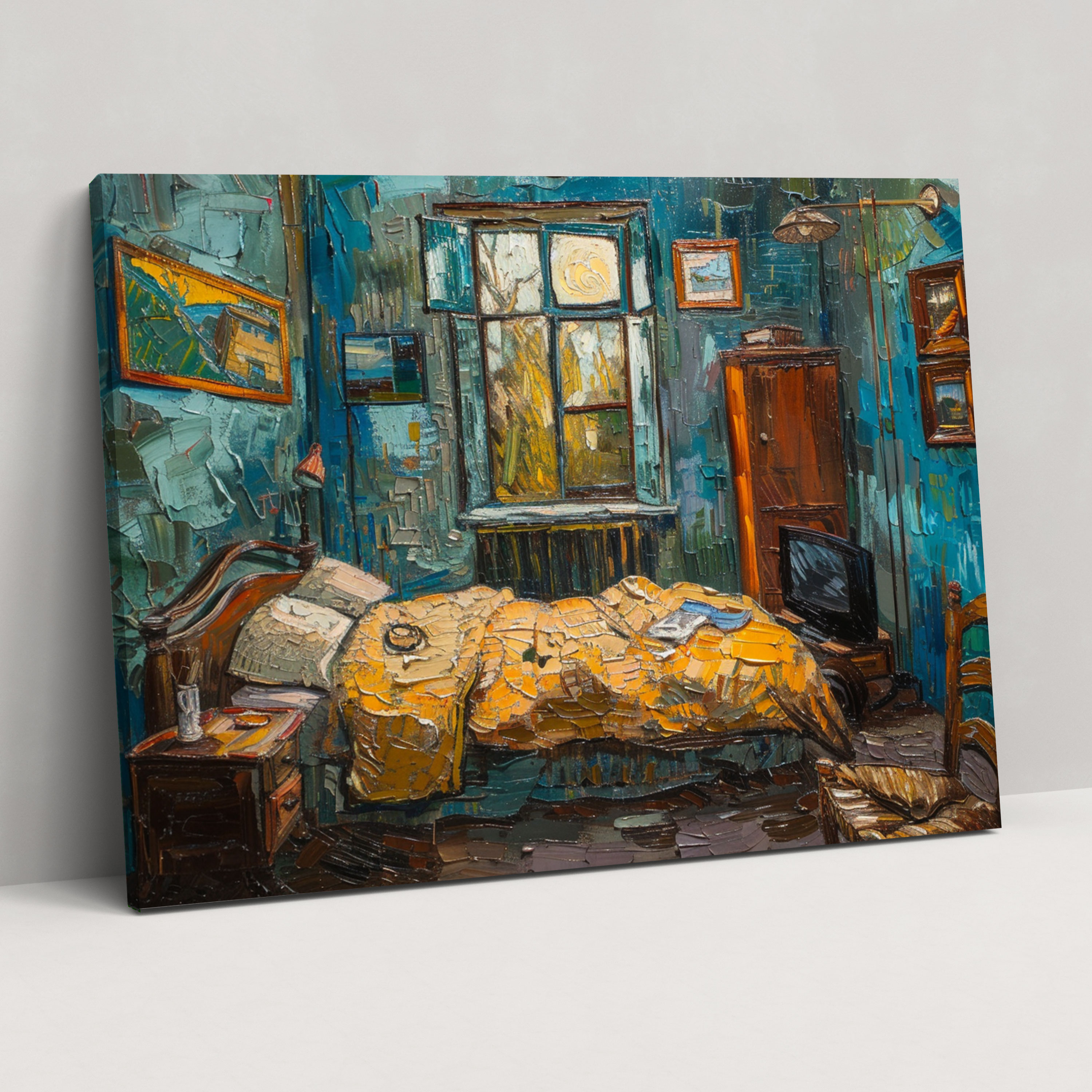 The Bedroom Vincent Van Gogh Wall Art - Vincent Van Gogh, Canvas Print, Vincent Van Gogh, Wall Art