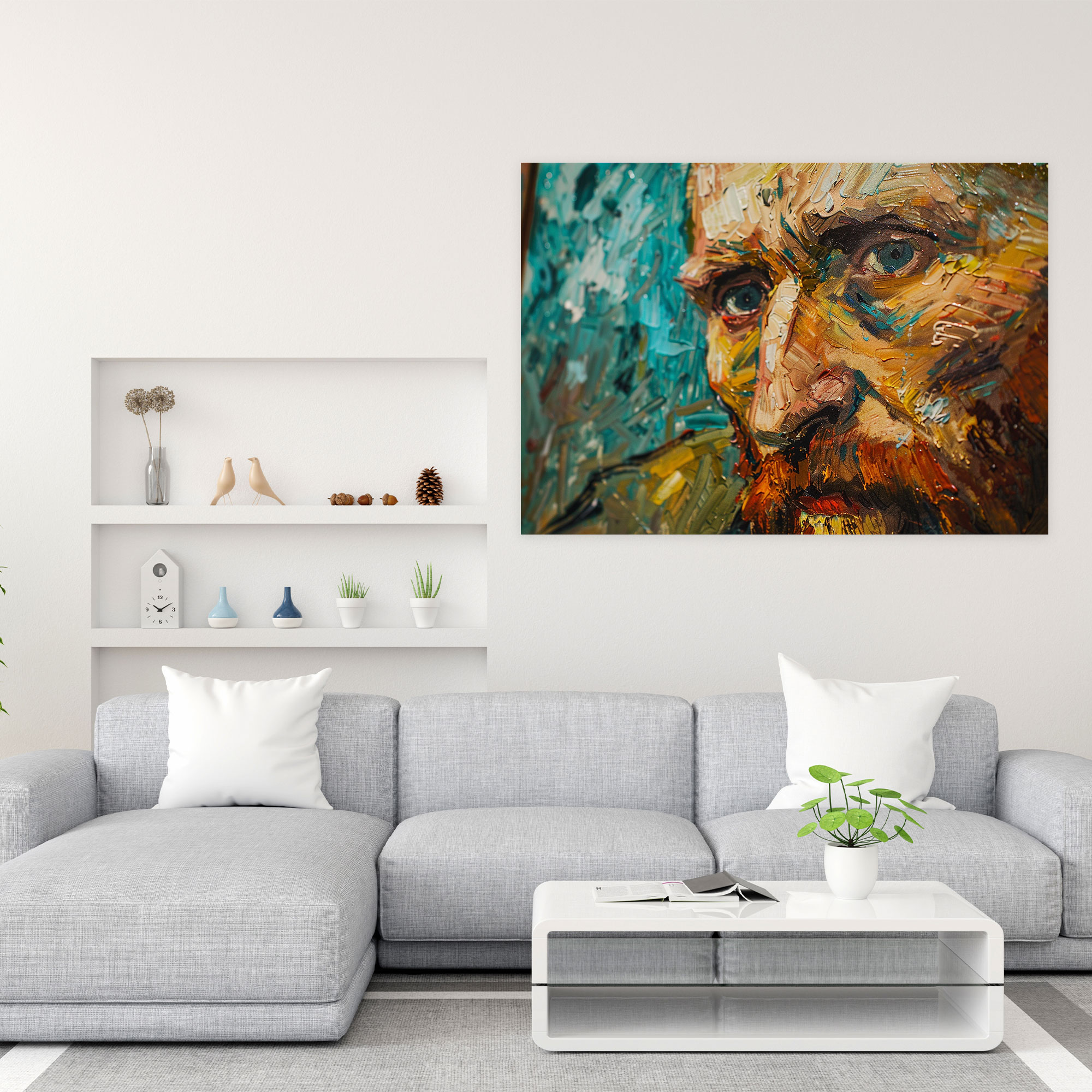 Vincent Van Gogh Self-Portrait Wall Art - Vincent Van Gogh, Vincent Van Gogh, Wall Art, Home Decoration