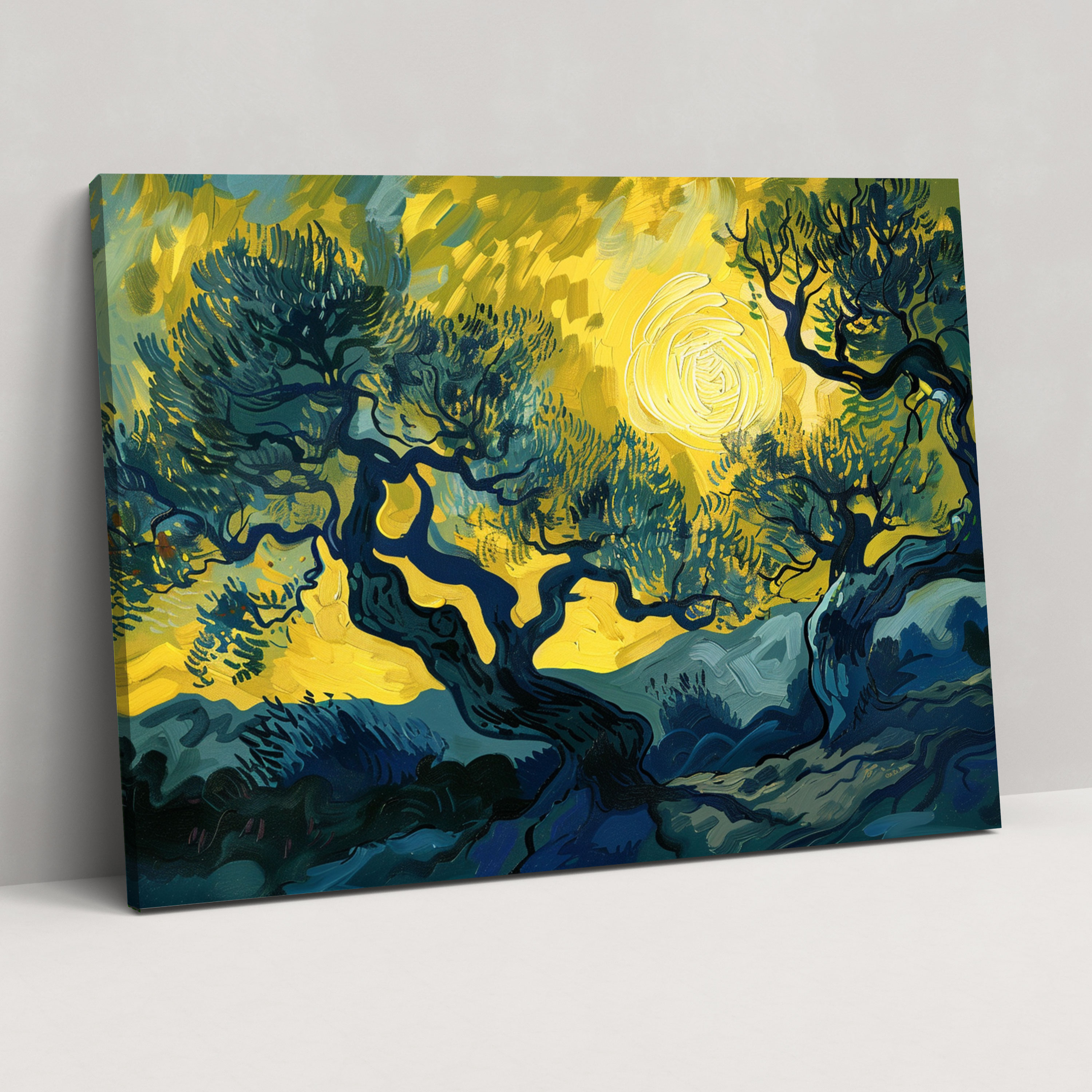 Olive Trees Vincent Van Gogh Wall Decoration - Vincent Van Gogh, Olive Trees, Canvas, Home Decoration