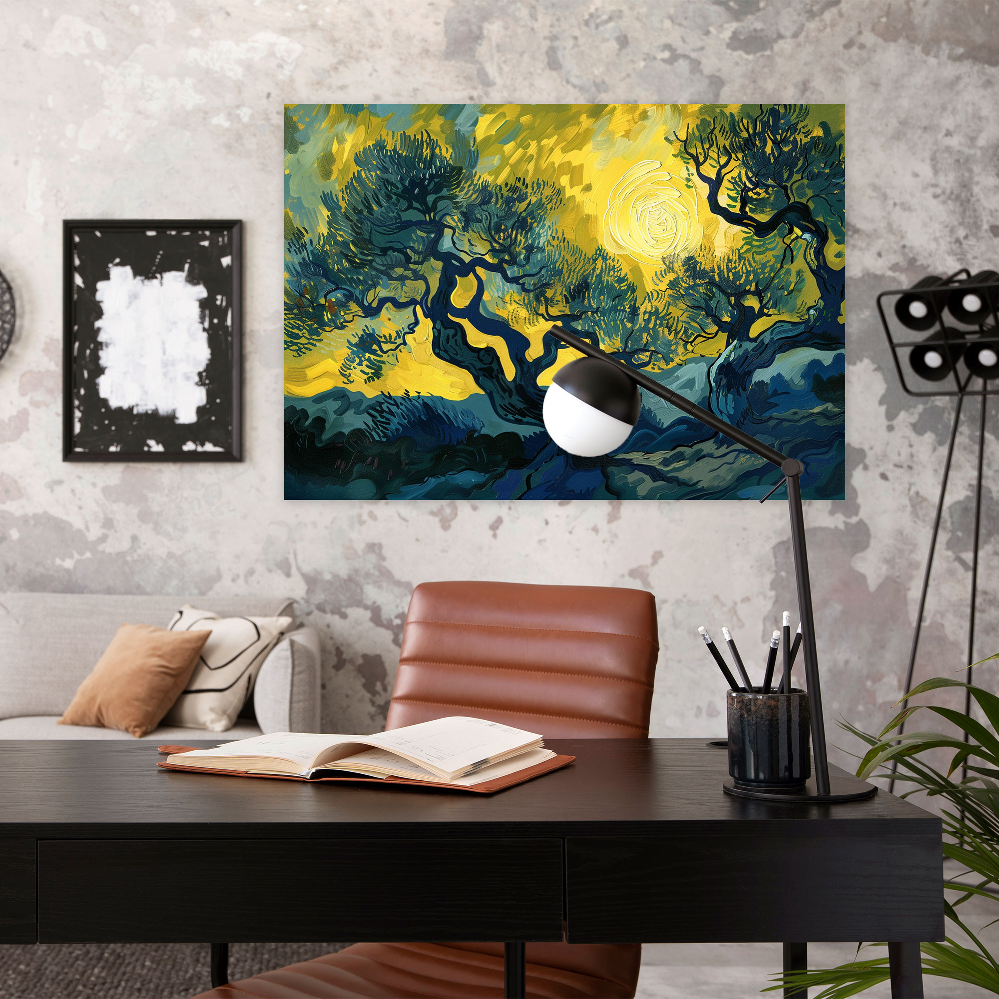 Olive Trees Vincent Van Gogh Wall Decoration - Vincent Van Gogh, Olive Trees, Canvas, Home Decoration