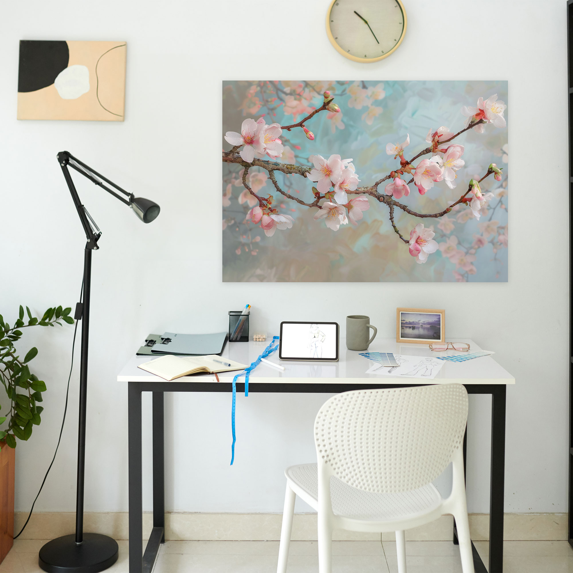 Almond Blossom Vincent Van Gogh Canvas Print - Vincent Van Gogh, Almond Blossom, Wall Decoration, Vincent Van Gogh