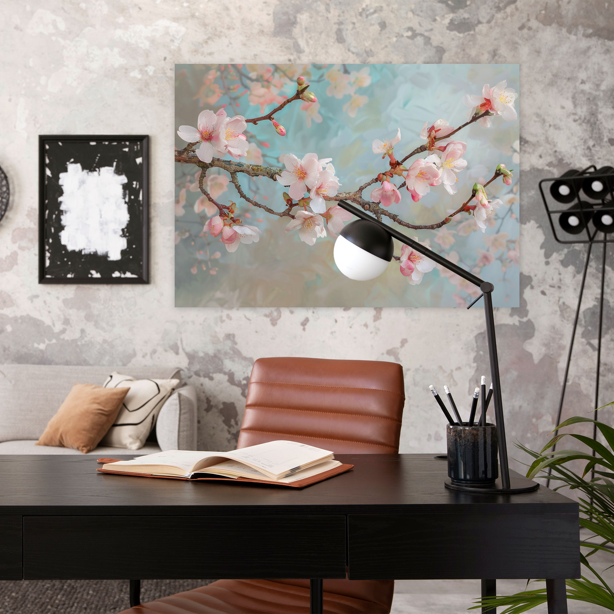Almond Blossom Vincent Van Gogh Canvas Print - Vincent Van Gogh, Almond Blossom, Wall Decoration, Vincent Van Gogh