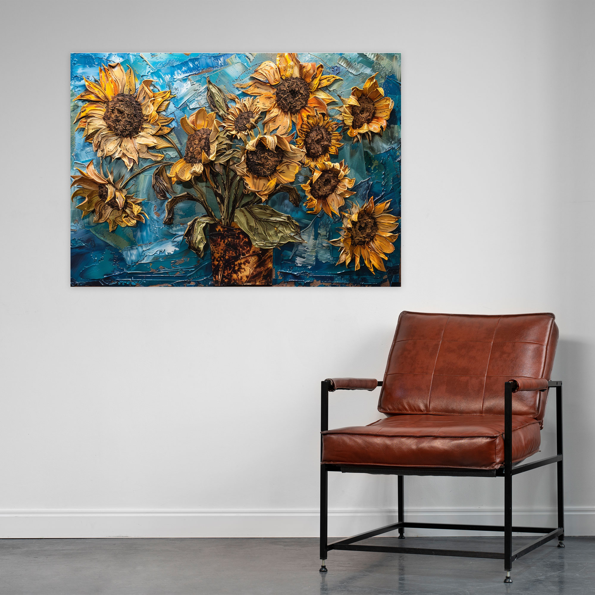 Vincent Van Gogh Sunflowers Wall Art - Vincent Van Gogh, Canvas Wall Decoration, Wall Decoration, Vincent Van Gogh