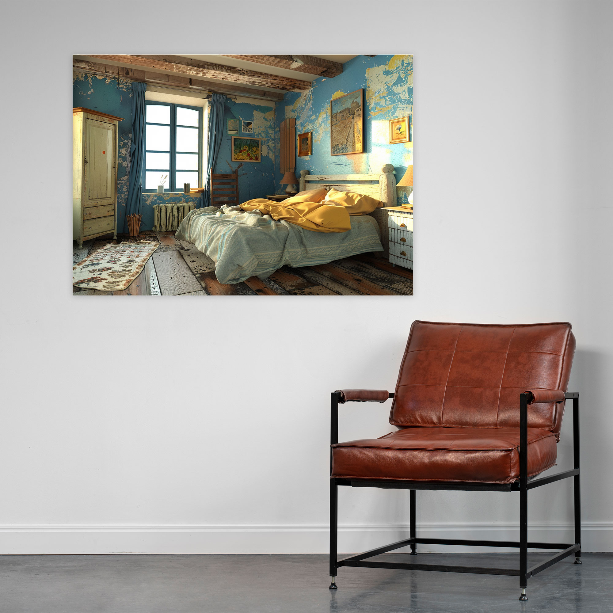 Vincent Van Gogh Bedroom In Arles Wall Decoration - Vincent Van Gogh, Wall Decoration, Canvas Wall Decoration, Home Decoration