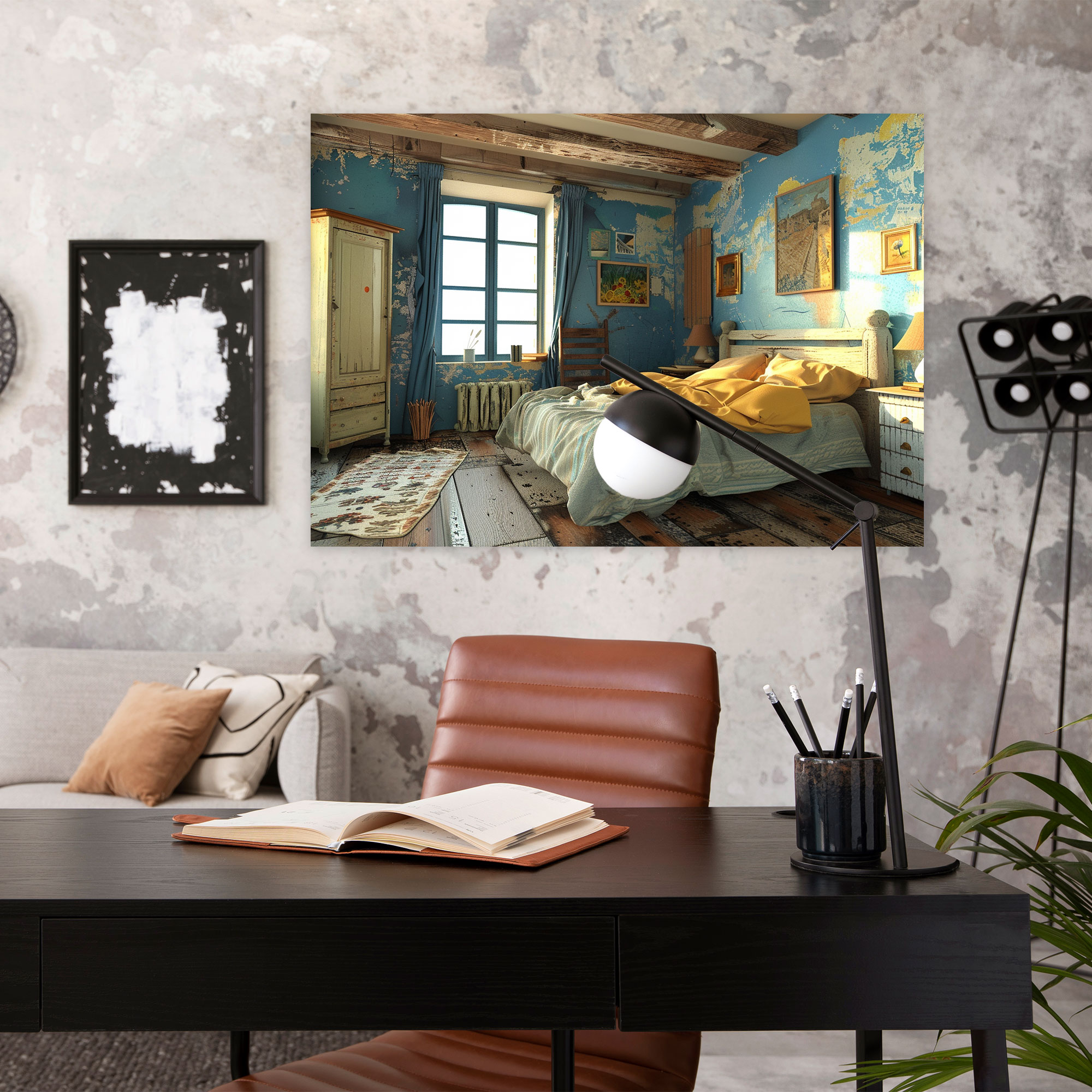 Vincent Van Gogh Bedroom In Arles Wall Decoration - Vincent Van Gogh, Wall Decoration, Canvas Wall Decoration, Home Decoration