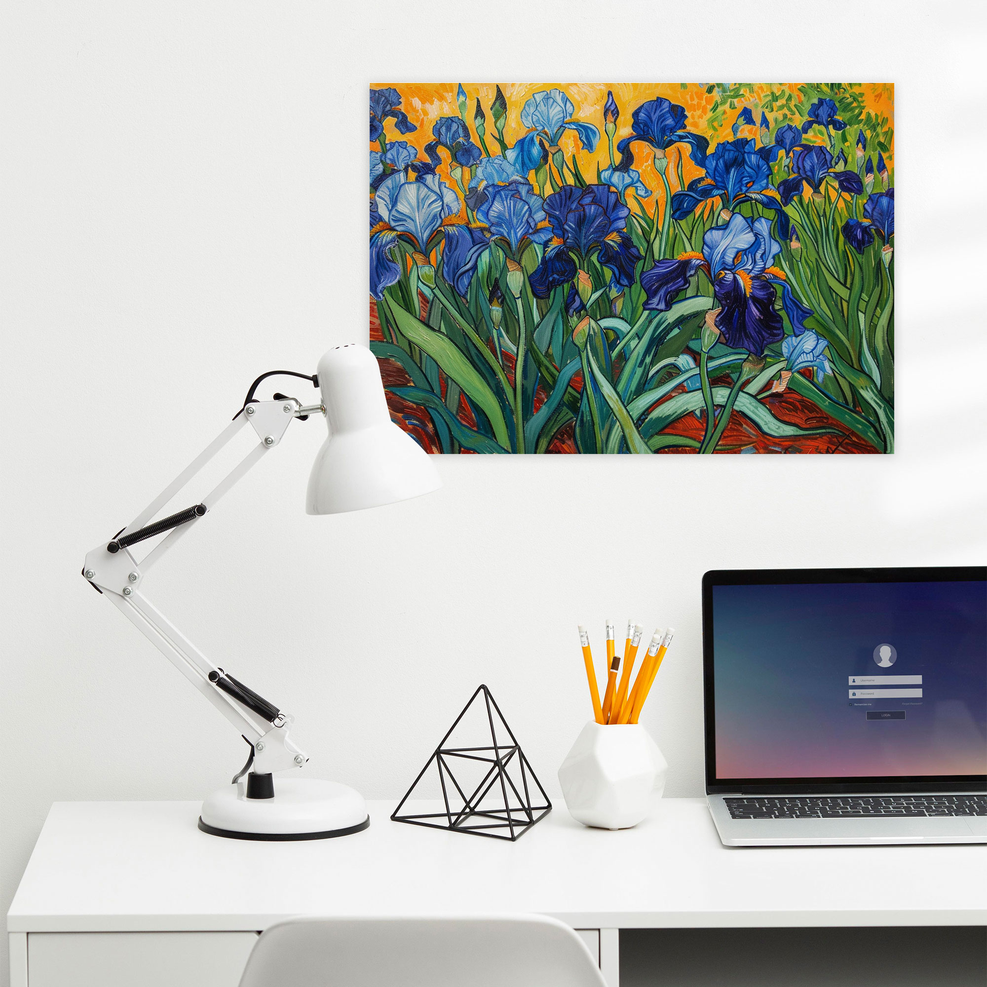 Vincent Van Gogh Irises Canvas Print - Vincent Van Gogh, Home Decoration, Wall Decoration, Canvas Print