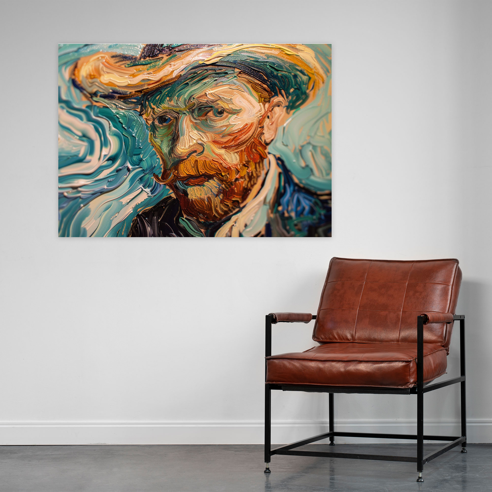 Vincent Van Gogh Self Portrait Canvas Print - Vincent Van Gogh, Home Decoration, Canvas Print, Canvas Wall Art