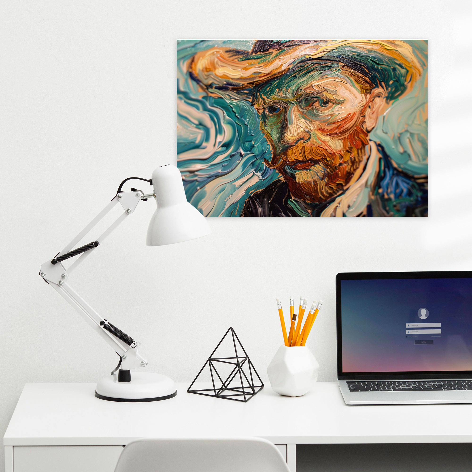 Vincent Van Gogh Self Portrait Canvas Print - Vincent Van Gogh, Home Decoration, Canvas Print, Canvas Wall Art