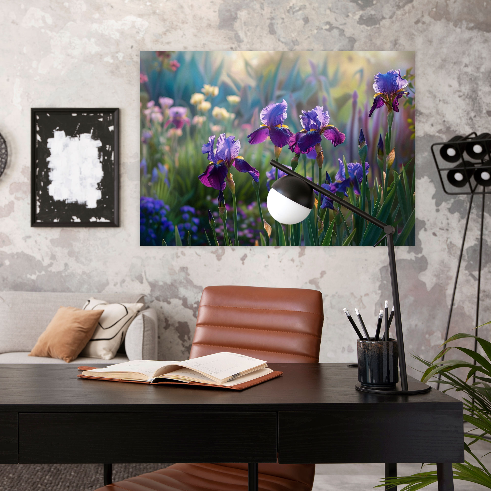Irises Canvas Print - Vincent Van Gogh, Canvas Print, Home Decoration, Wall Decoration