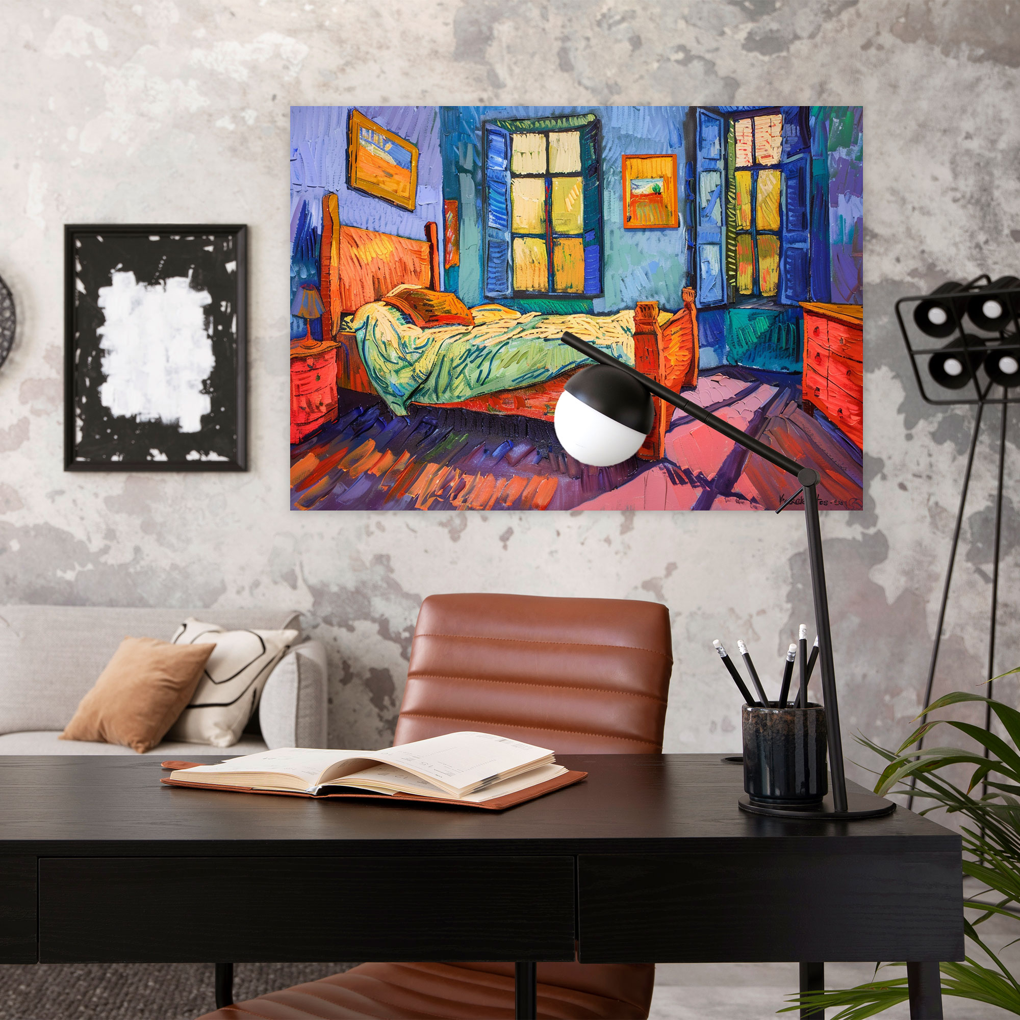 The Bedroom Canvas Print - Vincent Van Gogh, Home Decoration, Canvas Print, Wall Decoration