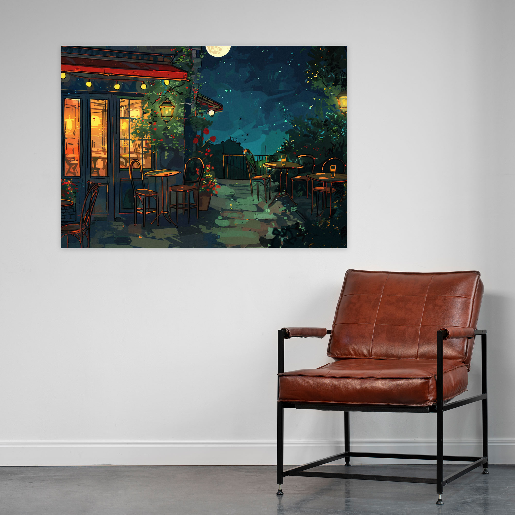 Vincent Van Gogh Cafe Terrace Canvas Print - Vincent Van Gogh, Canvas Print, Wall Art, Canvas