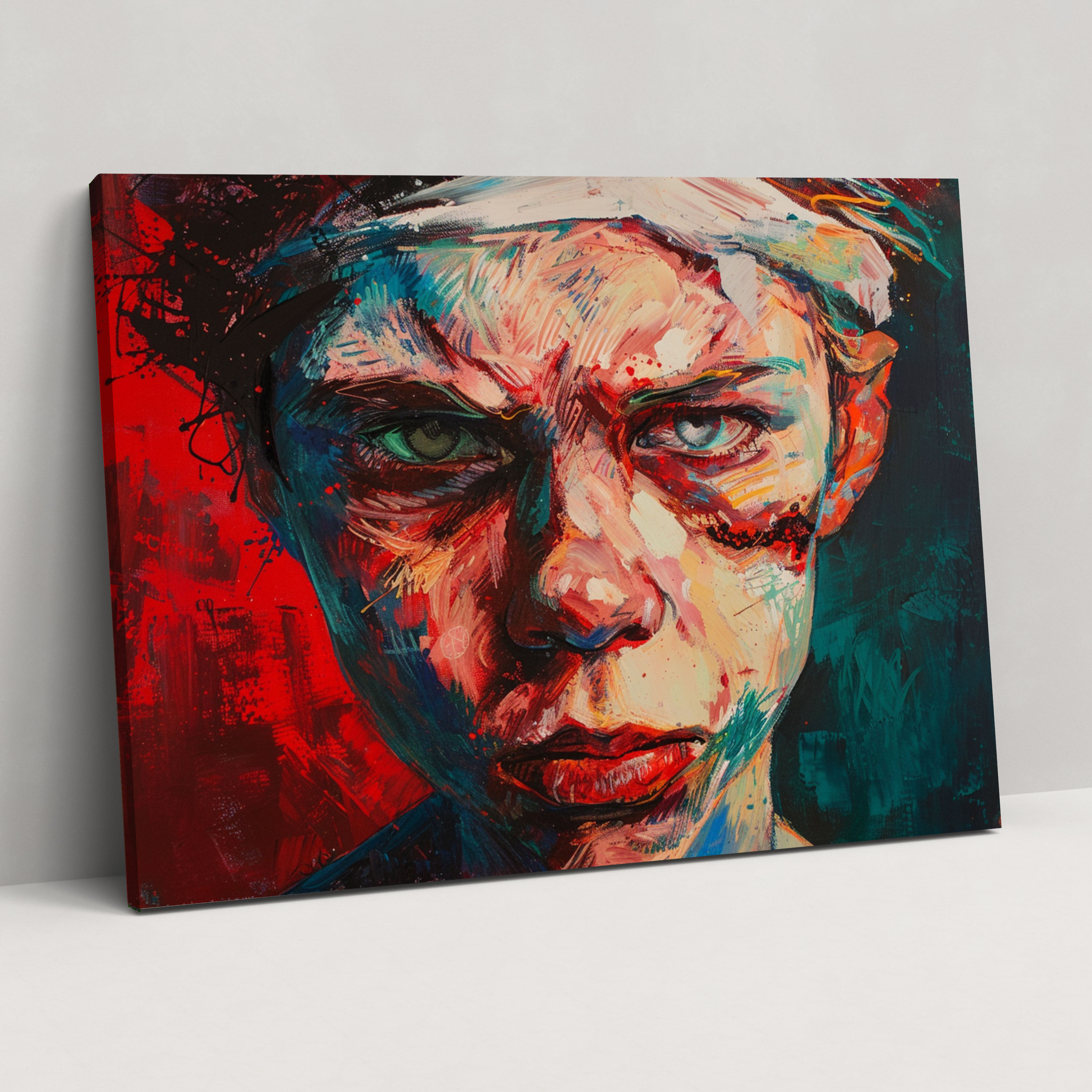 Vincent Van Gogh Self-Portrait Canvas Print - Vincent Van Gogh, Home Decoration, Vincent Van Gogh, Canvas