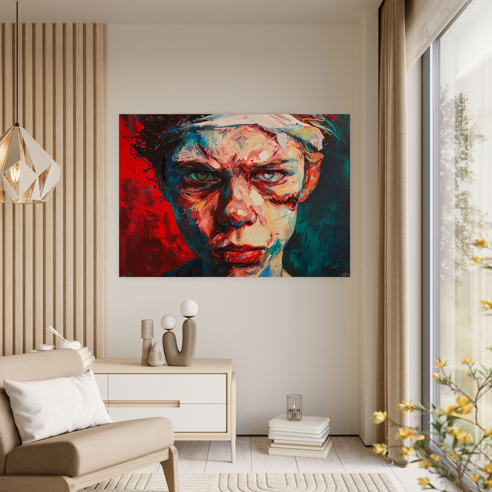 Vincent Van Gogh Self-Portrait Canvas Print - Vincent Van Gogh, Home Decoration, Vincent Van Gogh, Canvas