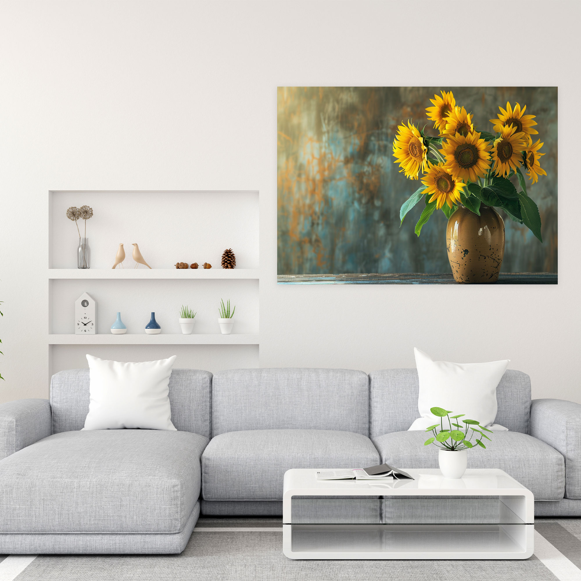 Vincent Van Gogh Sunflowers Wall Art - Vincent Van Gogh, Wall Decoration, Home Decoration, Canvas Print