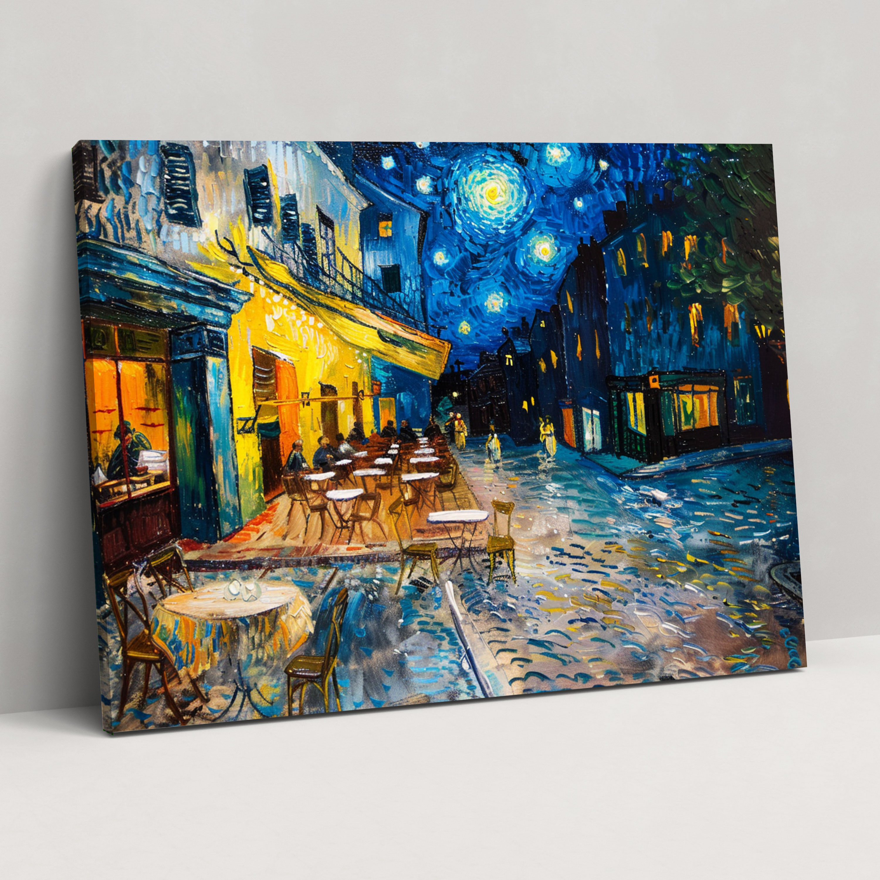 Vincent Van Gogh Cafe Terrace Canvas Print - Vincent Van Gogh, Wall Decoration, Canvas, Canvas Wall Art