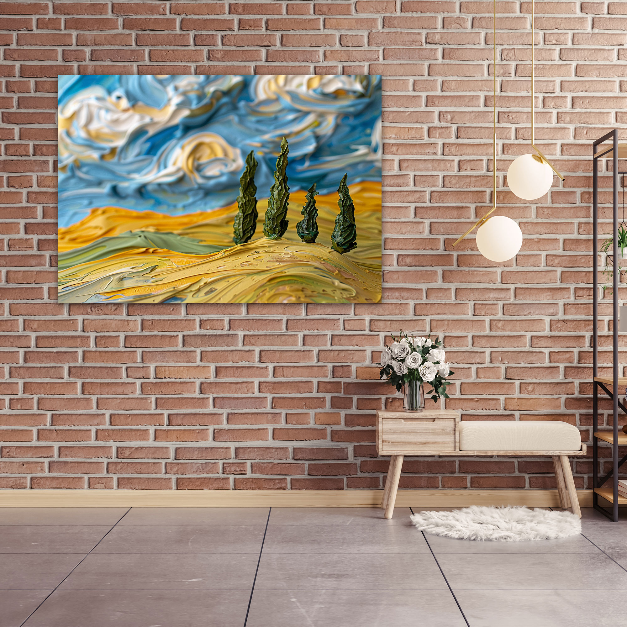 Vincent Van Gogh Wheat Field Canvas Print - Vincent Van Gogh, Vincent Van Gogh, Wall Art, Canvas Print