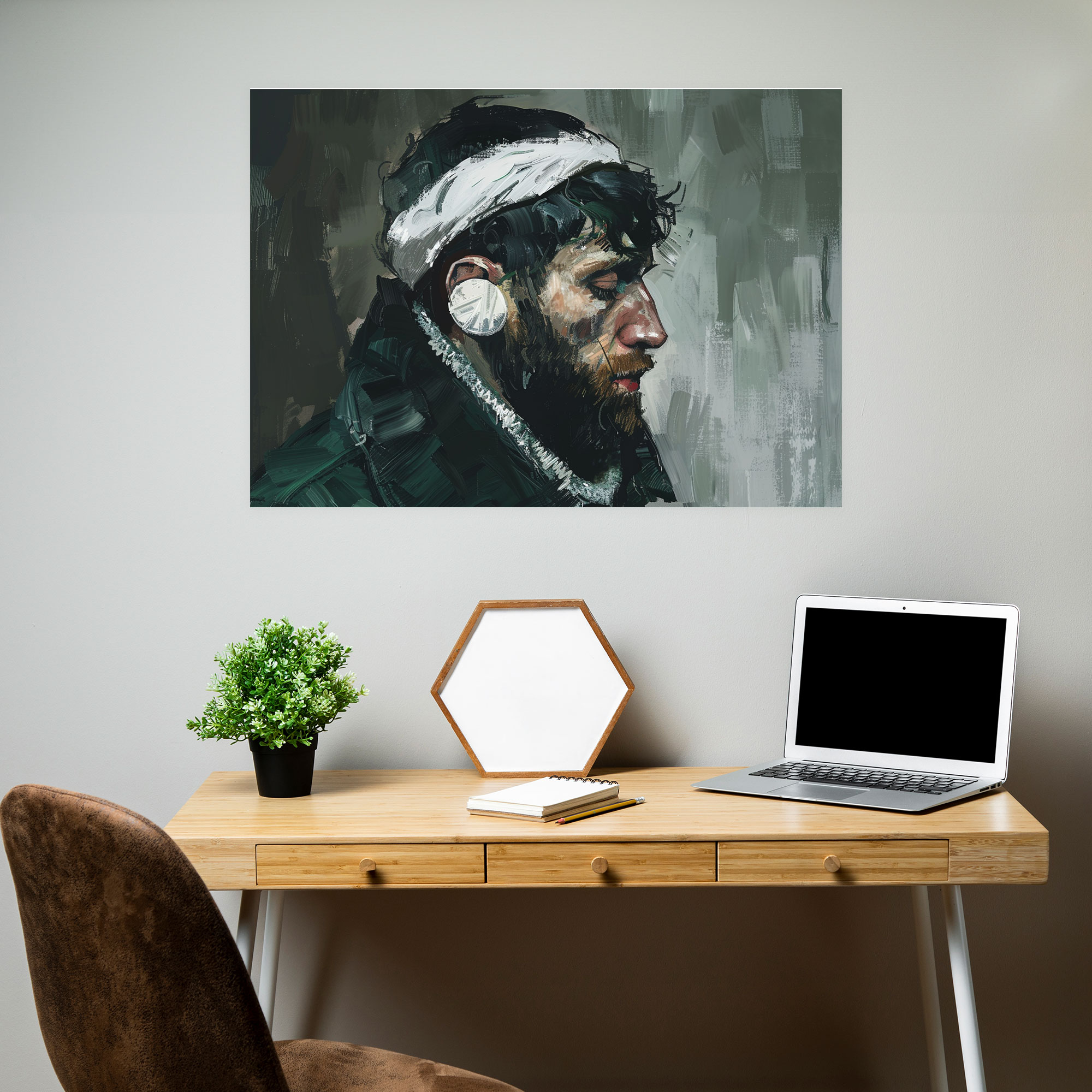 Vincent Van Gogh Self Portrait Canvas Print - Vincent Van Gogh, Canvas Print, Wall Decoration, Home Decoration