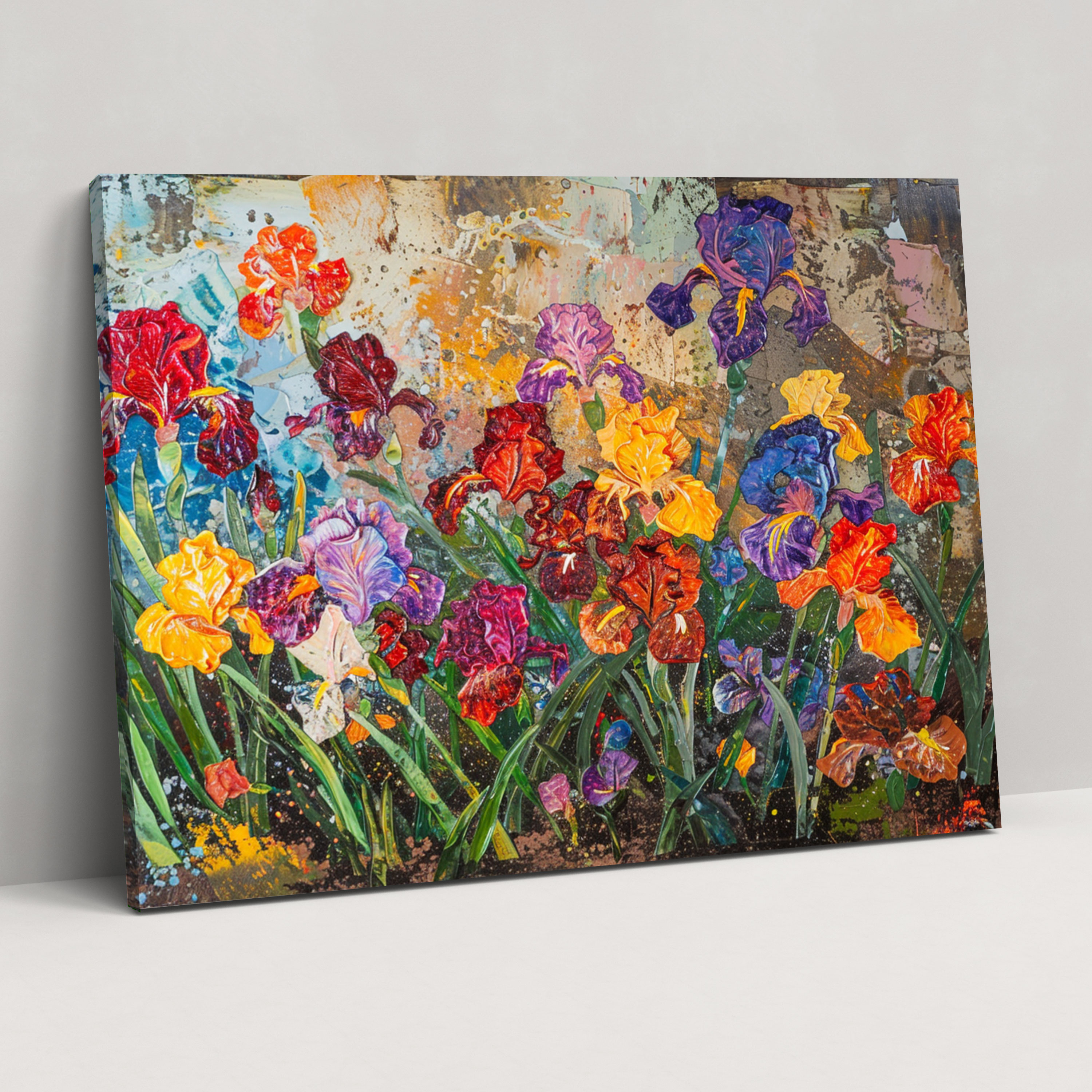 Vincent Van Gogh Irises Wall Art - Vincent Van Gogh, Canvas, Vincent Van Gogh, Wall Decoration