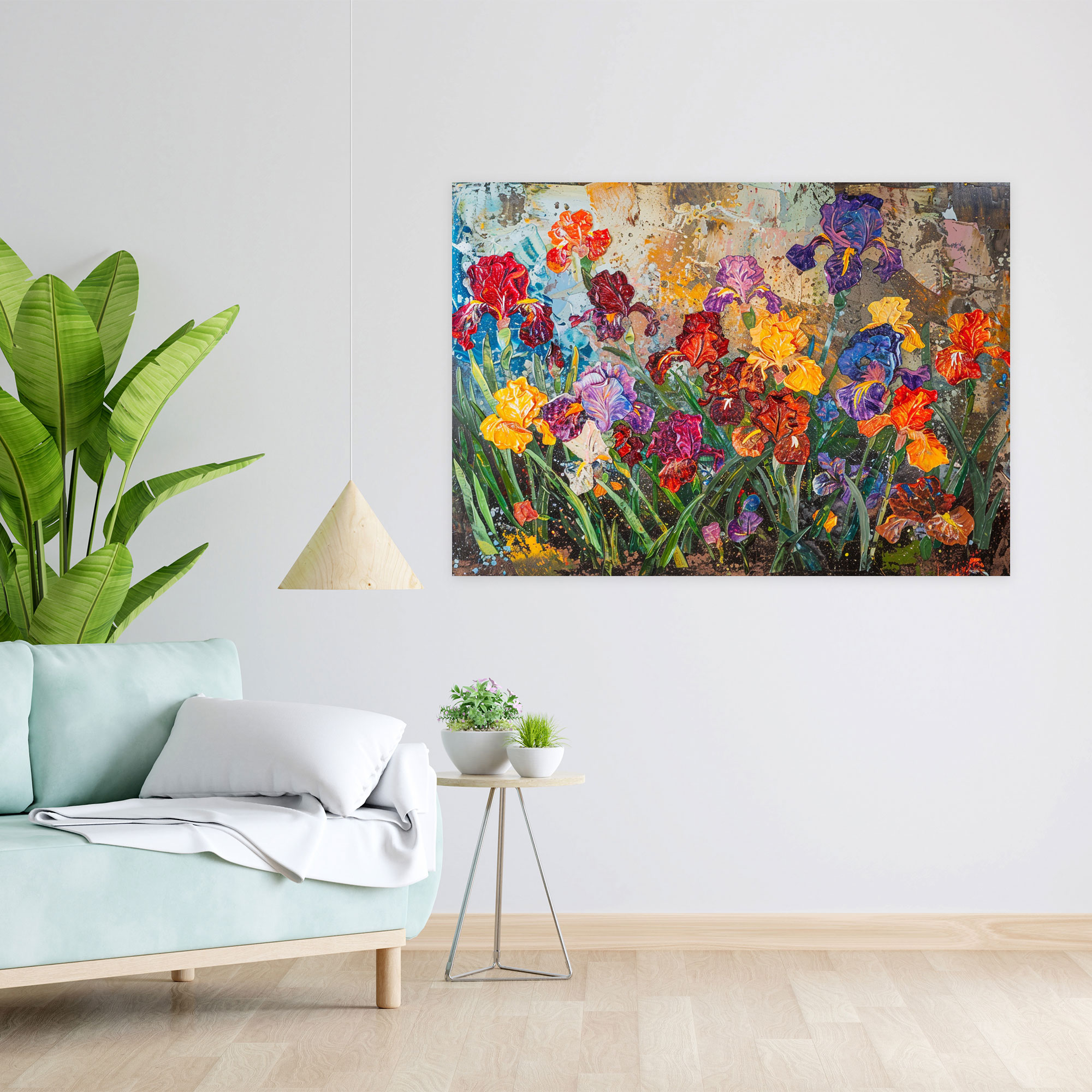 Vincent Van Gogh Irises Wall Art - Vincent Van Gogh, Canvas, Vincent Van Gogh, Wall Decoration