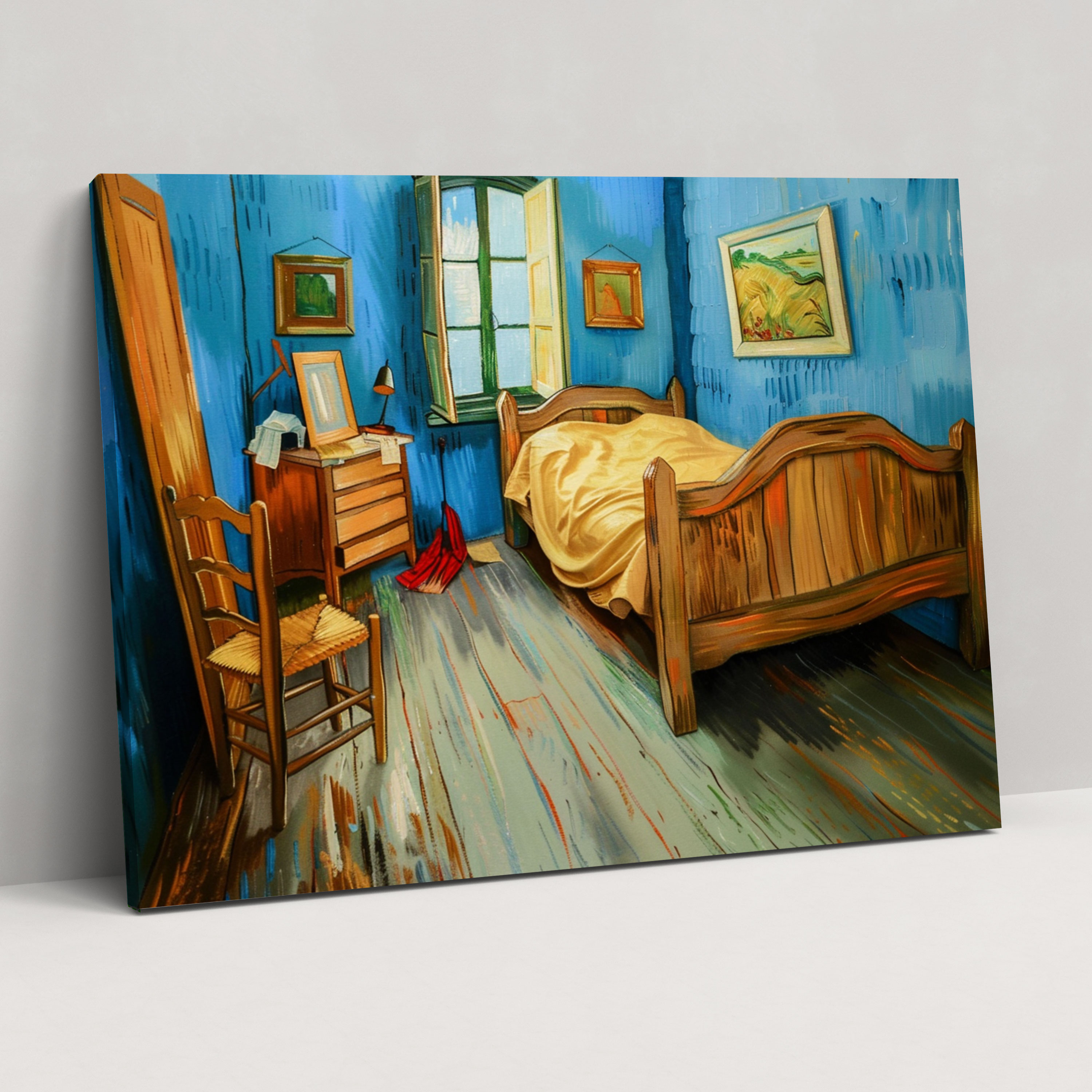Vincent Van Gogh Bedroom Canvas Print - Vincent Van Gogh, Wall Decoration, Wall Art, Home Decoration