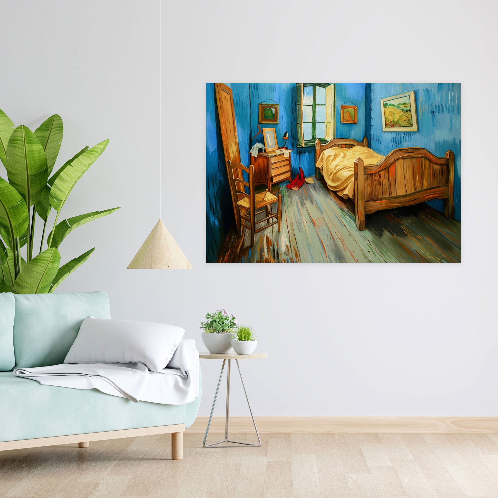 Vincent Van Gogh Bedroom Canvas Print - Vincent Van Gogh, Wall Decoration, Wall Art, Home Decoration