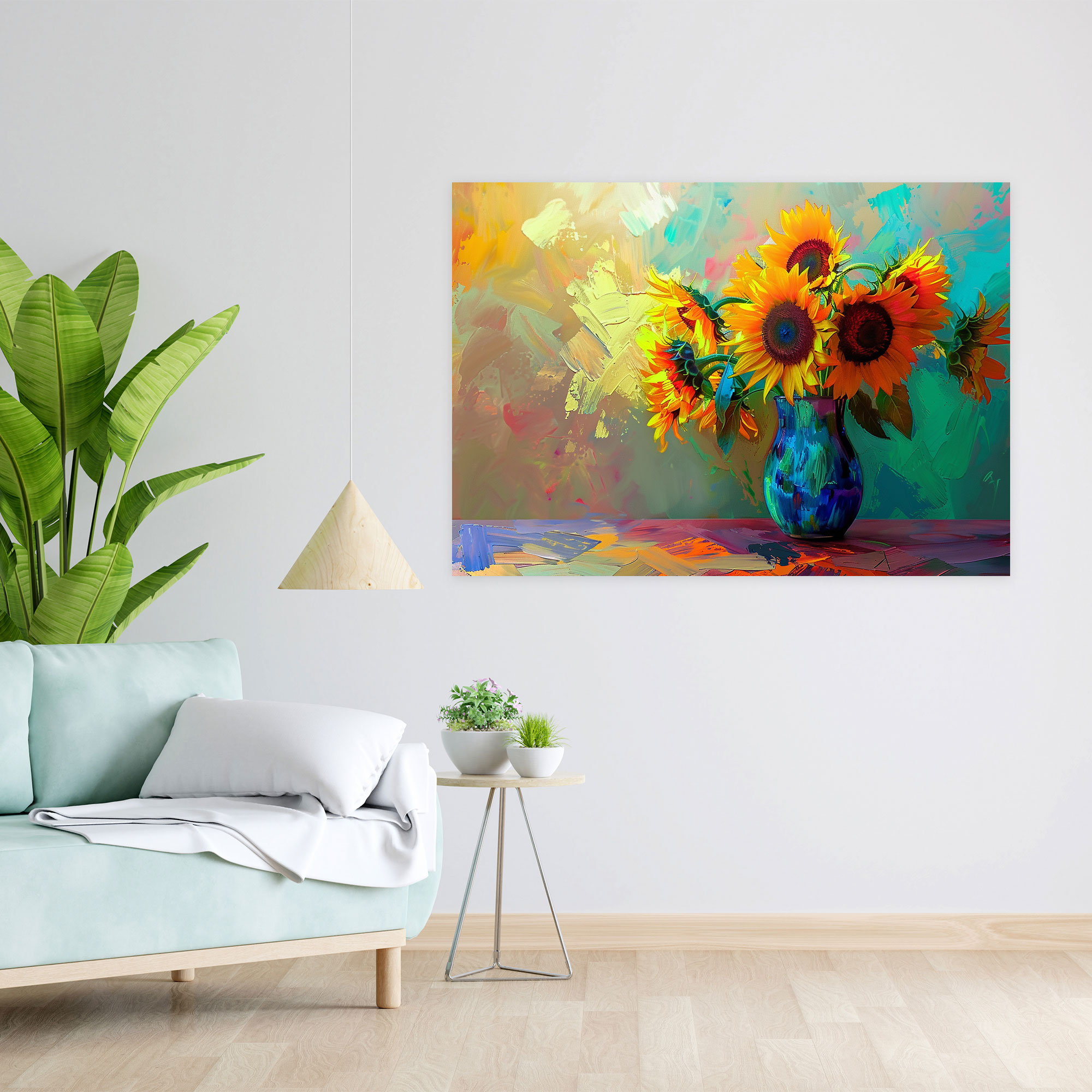 Vincent Van Gogh Sunflowers Canvas Print - Vincent Van Gogh, Home Decoration, Vincent Van Gogh, Wall Decoration