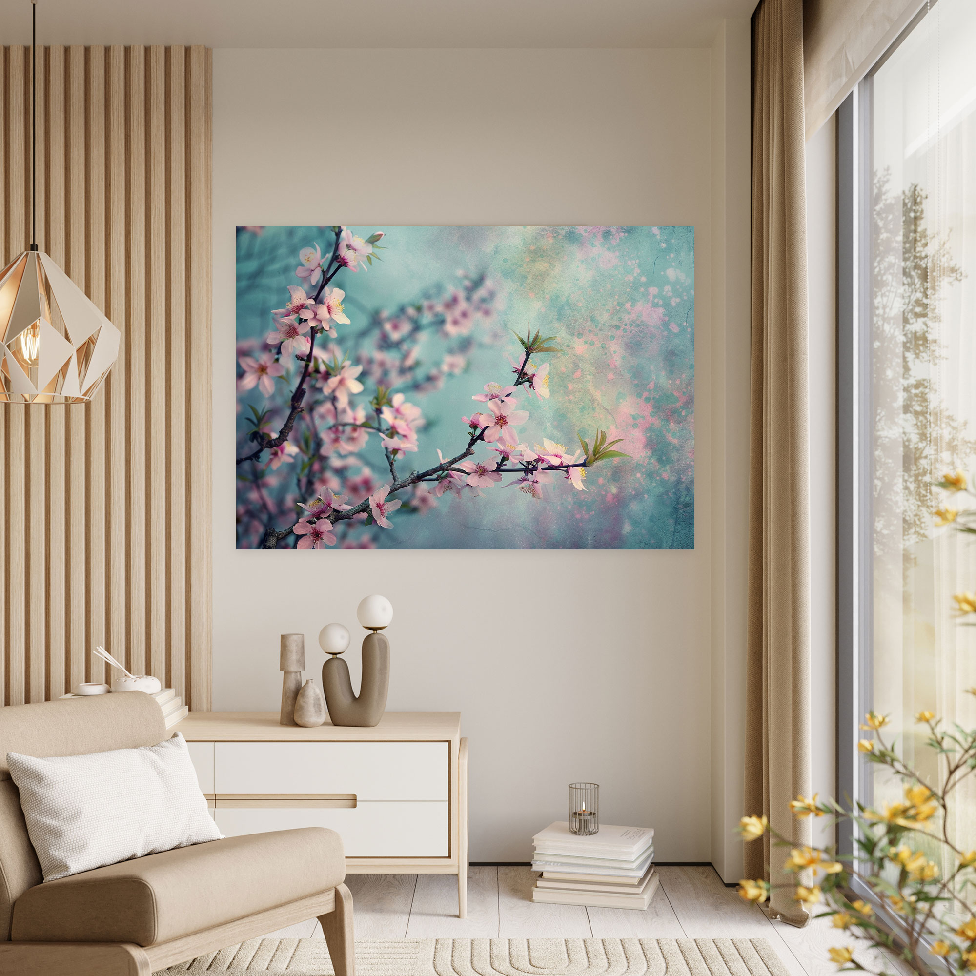 Vincent Van Gogh Blossoming Almond Tree Canvas Print - Vincent Van Gogh, Canvas, Vincent Van Gogh, Home Decoration