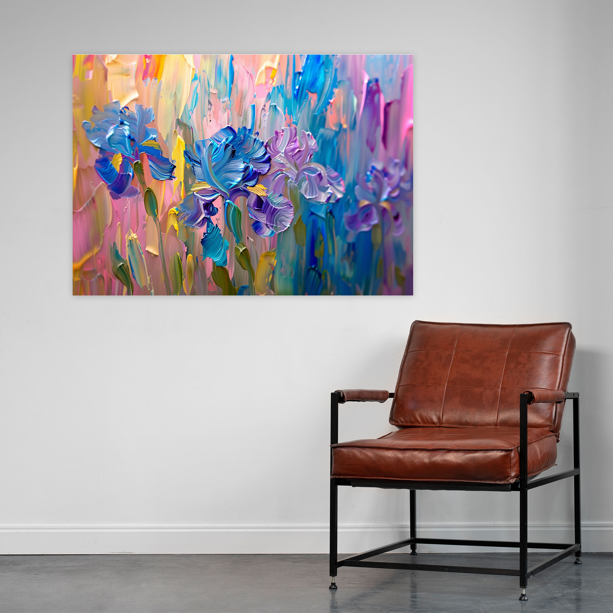 Irises Van Gogh Canvas Print - Vincent Van Gogh, Wall Art, Home Decoration, Canvas Print