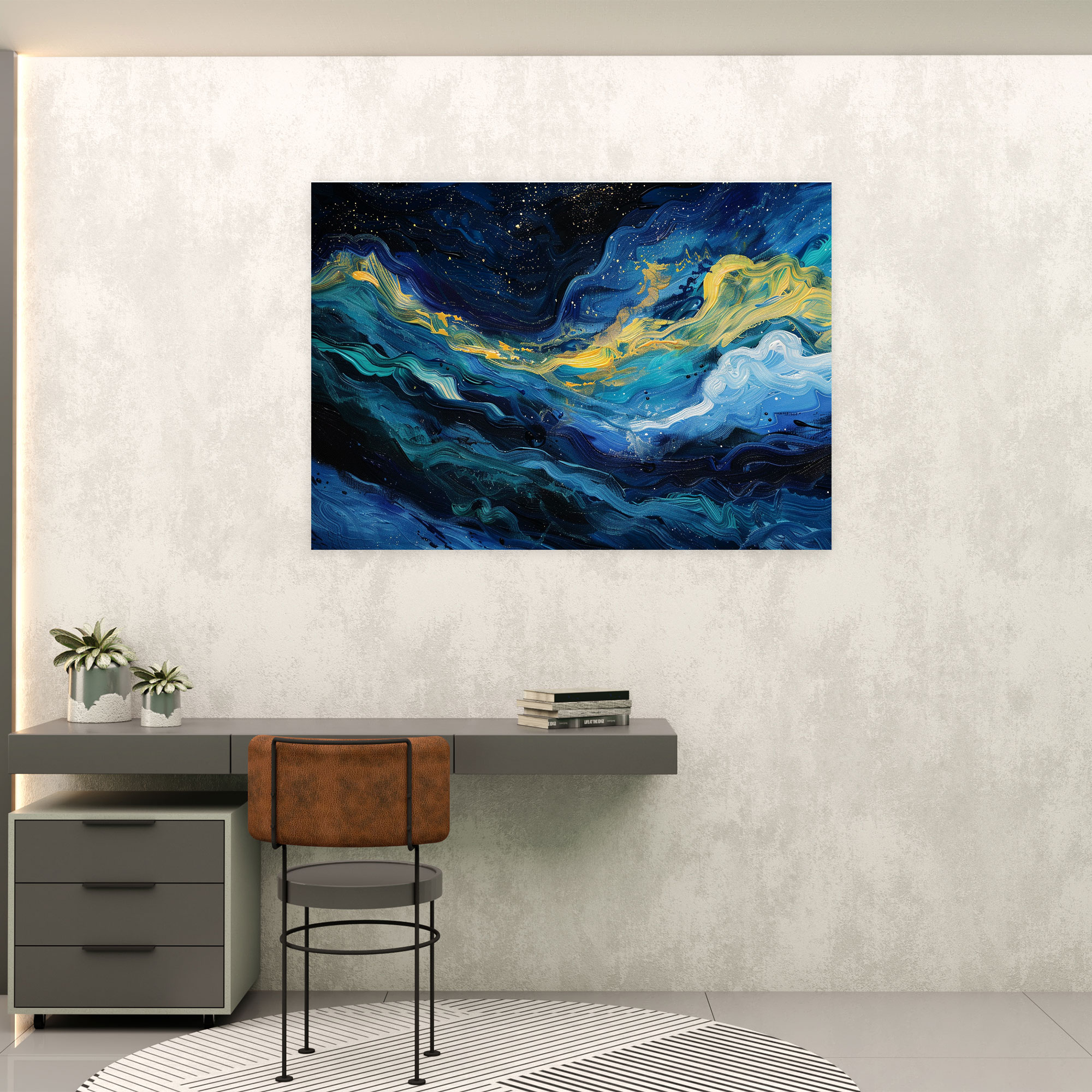 Vincent Van Gogh Starry Night Canvas Print - Vincent Van Gogh, Wall Decoration, Canvas, Vincent Van Gogh