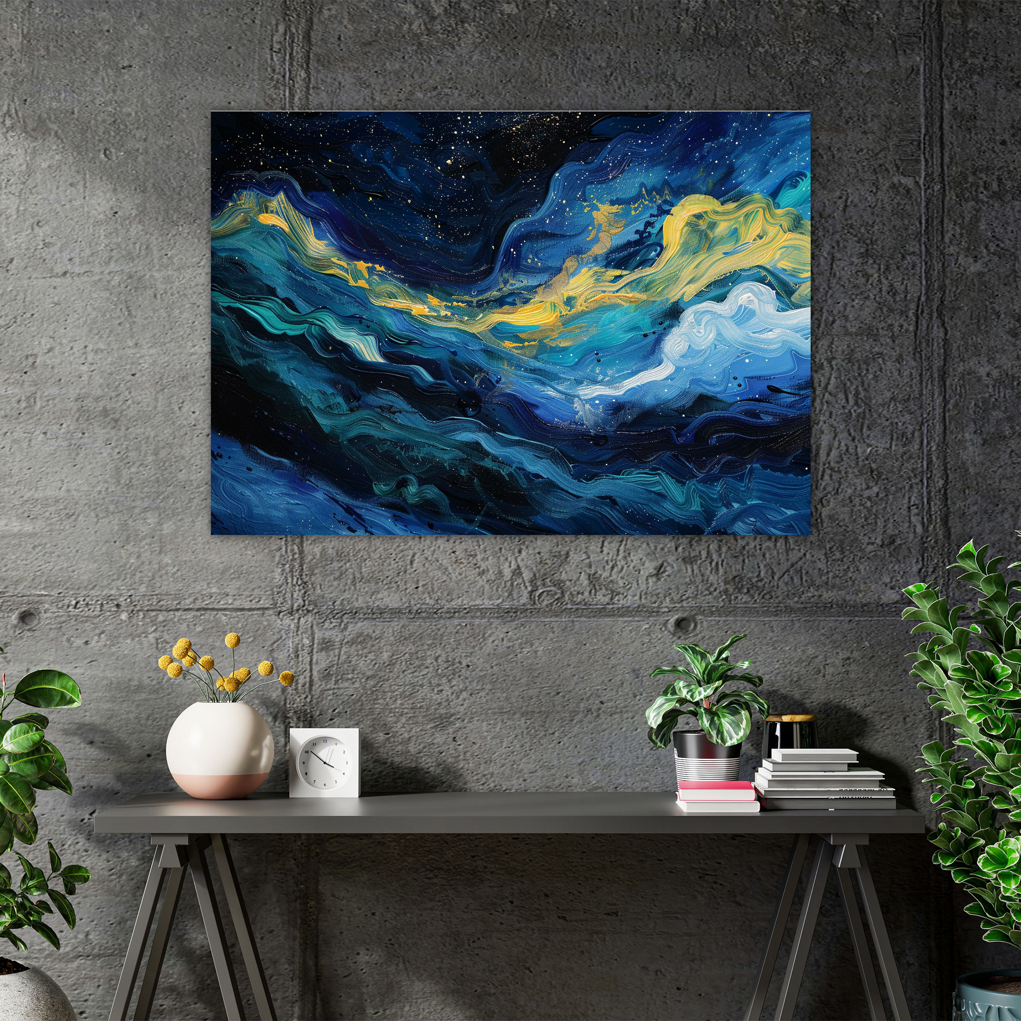 Vincent Van Gogh Starry Night Canvas Print - Vincent Van Gogh, Wall Decoration, Canvas, Vincent Van Gogh