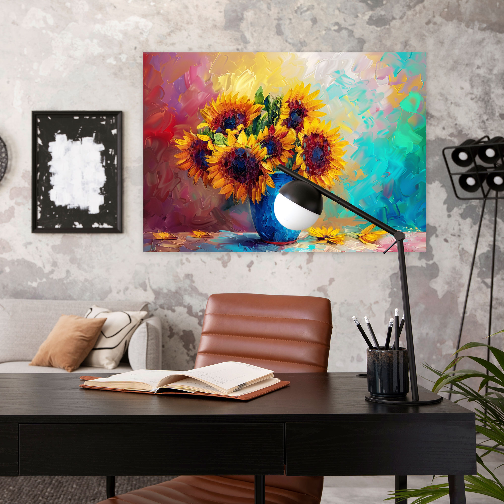 Vincent Van Gogh Sunflowers Wall Art - Vincent Van Gogh, Vincent Van Gogh, Wall Art, Wall Decoration