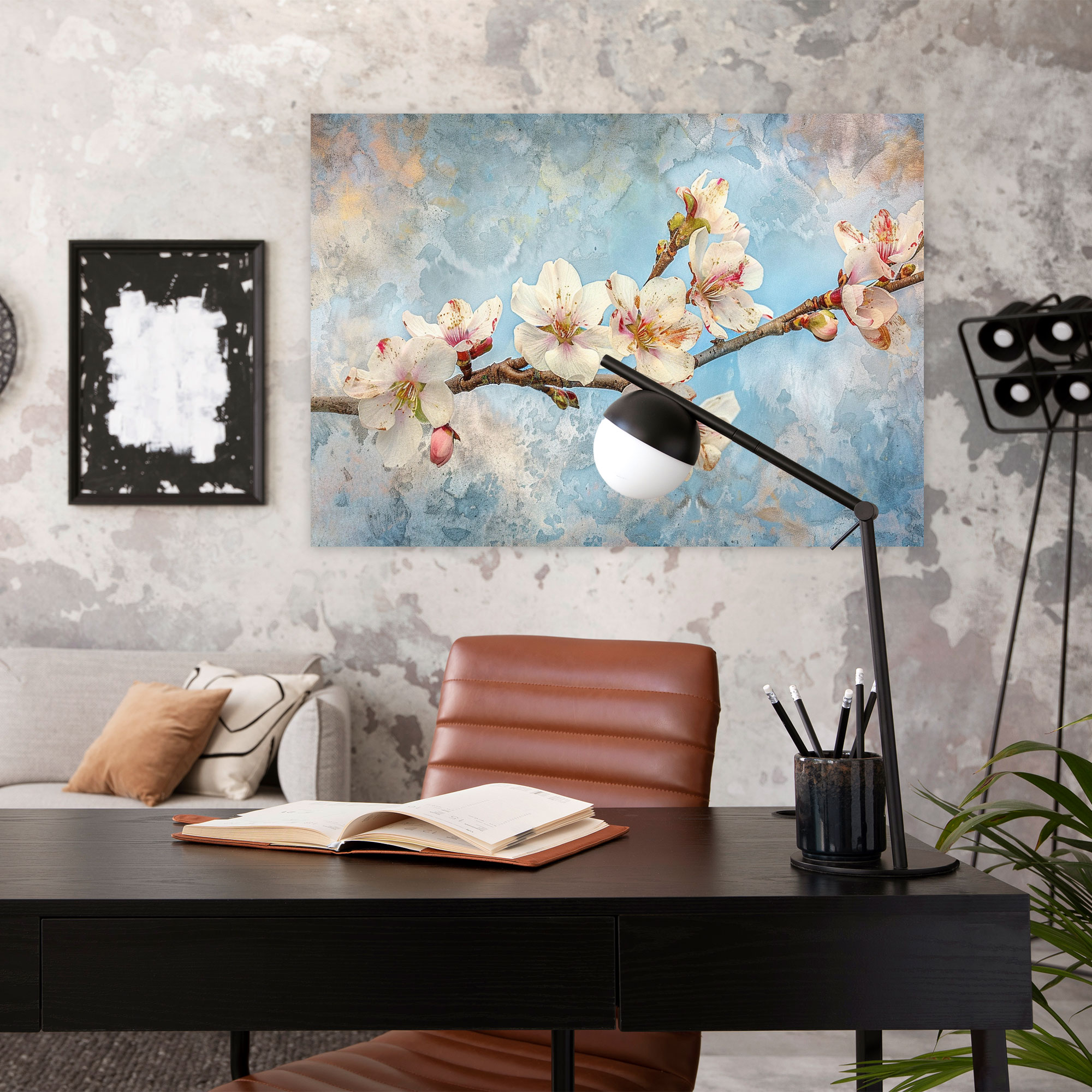 Vincent Van Gogh Almond Blossoms Canvas Print - Vincent Van Gogh, Canvas Print, Canvas Wall Art, Home Decoration