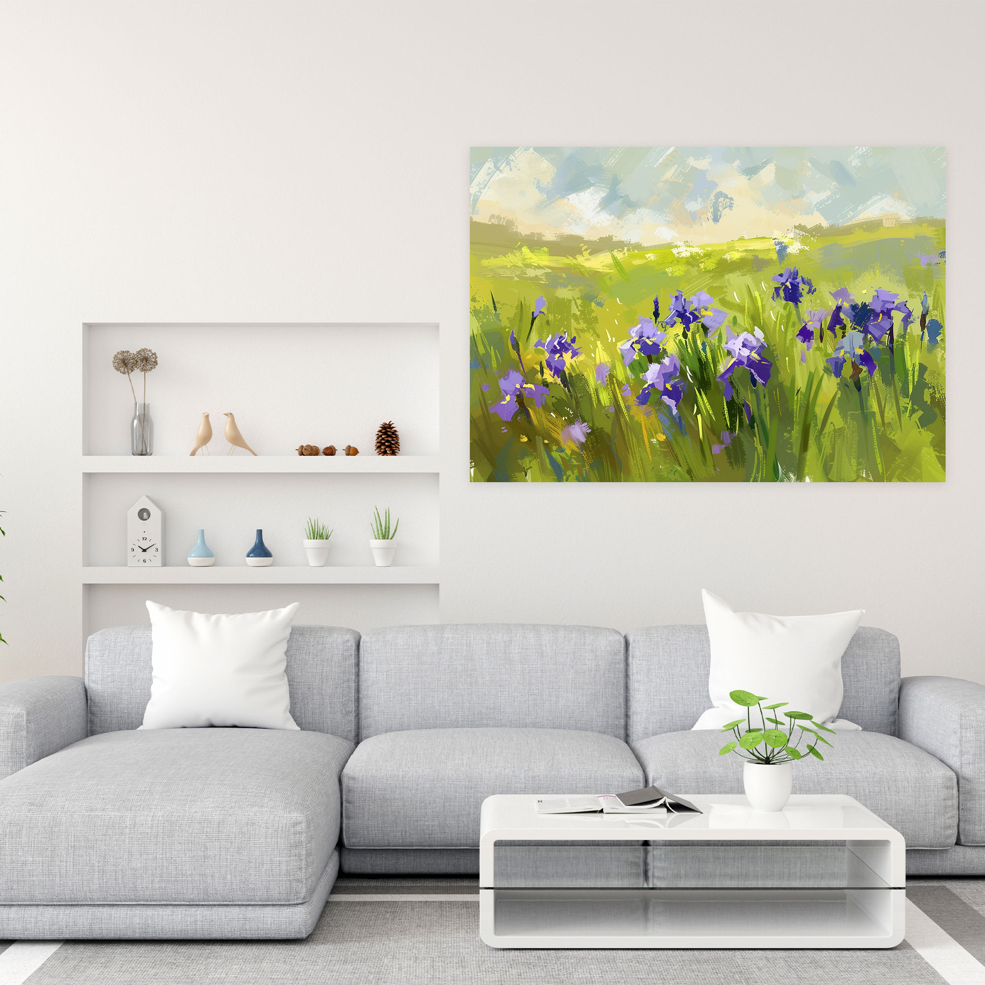 Vincent Van Gogh Irises Canvas Print - Vincent Van Gogh, Canvas Wall Art, Home Decoration, Wall Art