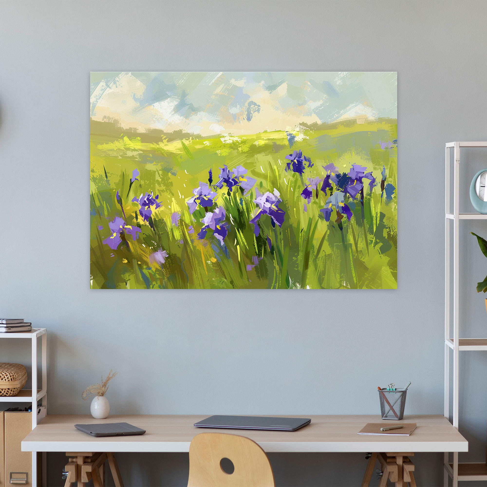 Vincent Van Gogh Irises Canvas Print - Vincent Van Gogh, Canvas Wall Art, Home Decoration, Wall Art