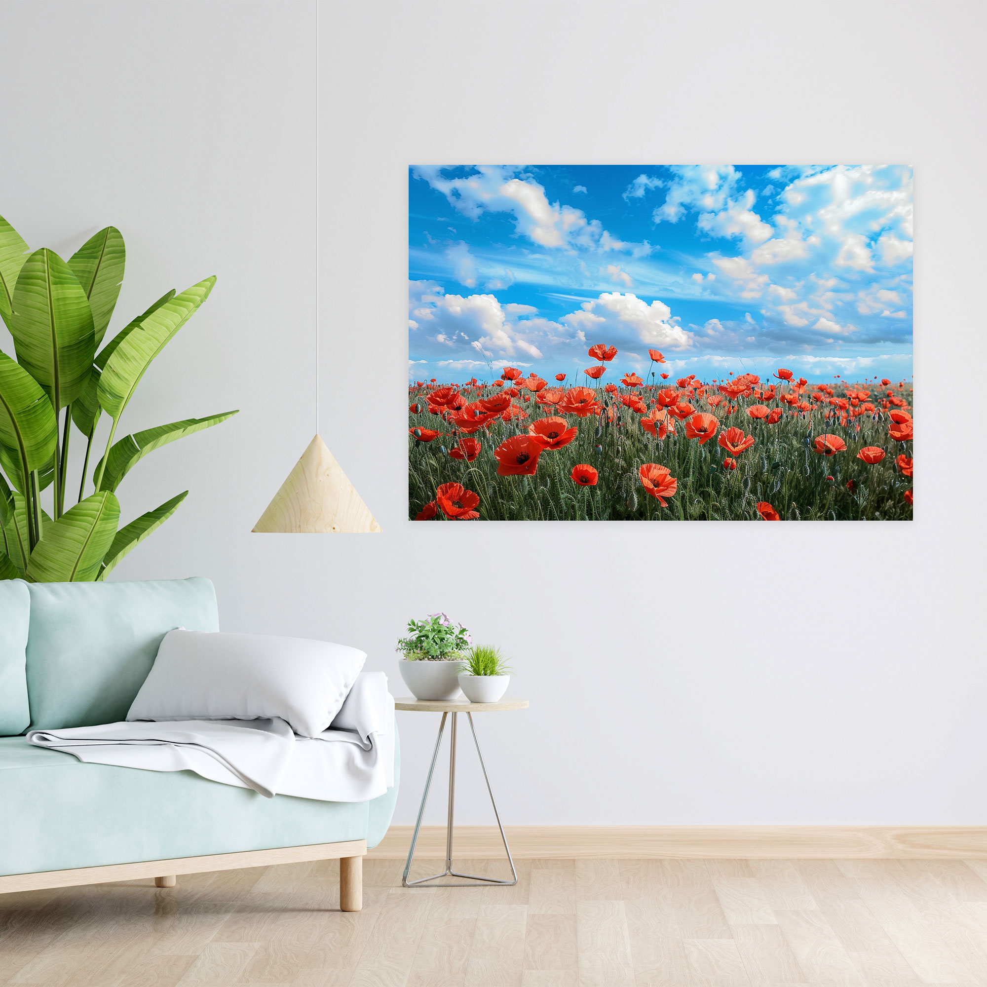 Vincent Van Gogh Field Of Poppies Wall Art - Vincent Van Gogh, Vincent Van Gogh, Wall Art, Home Decoration