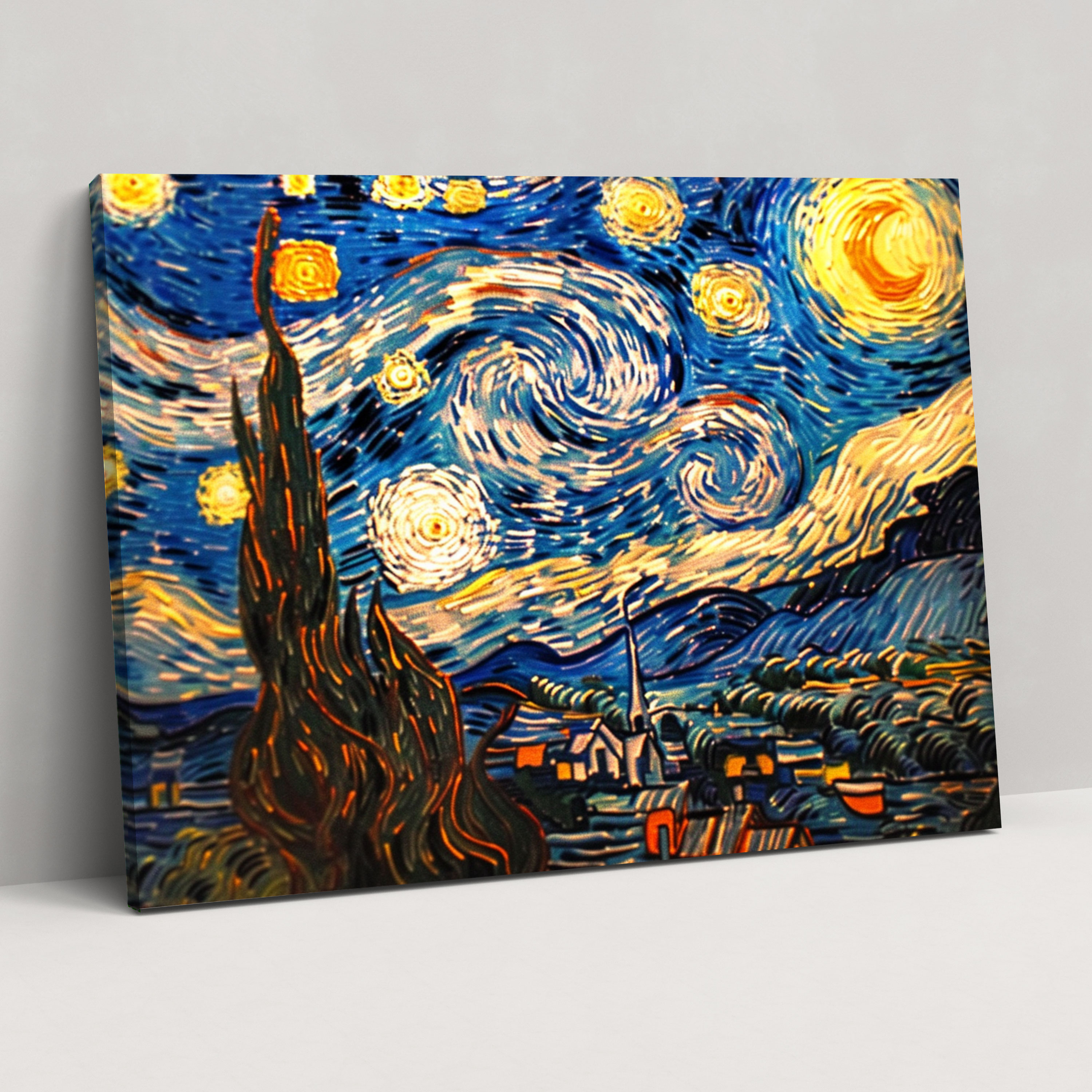 Vincent Van Gogh Starry Night Canvas Print - Vincent Van Gogh, Canvas, Canvas Wall Art, Wall Art