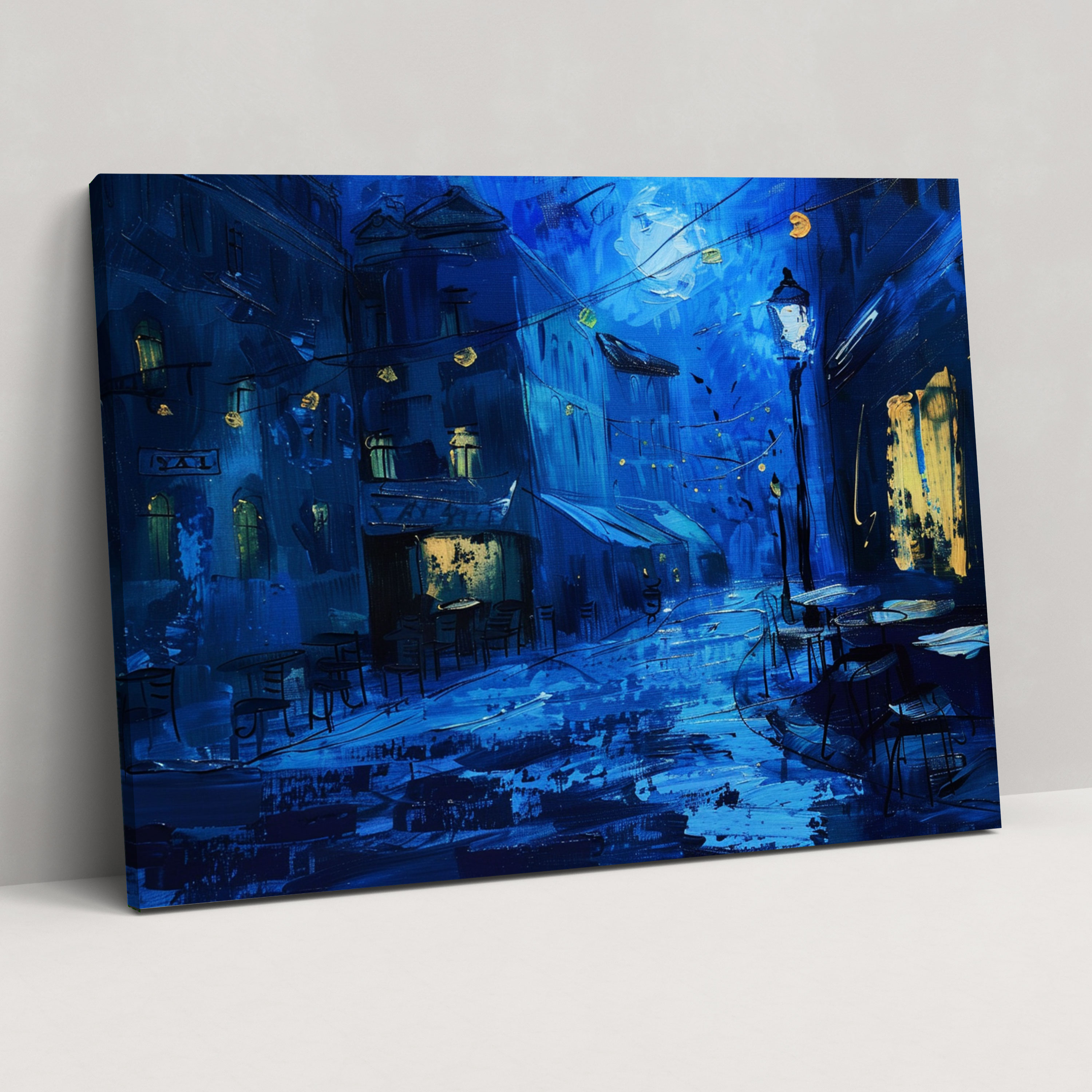Vincent Van Gogh Cafe Terrace At Night Canvas Print - Vincent Van Gogh, Home Decoration, Canvas Print, Wall Art