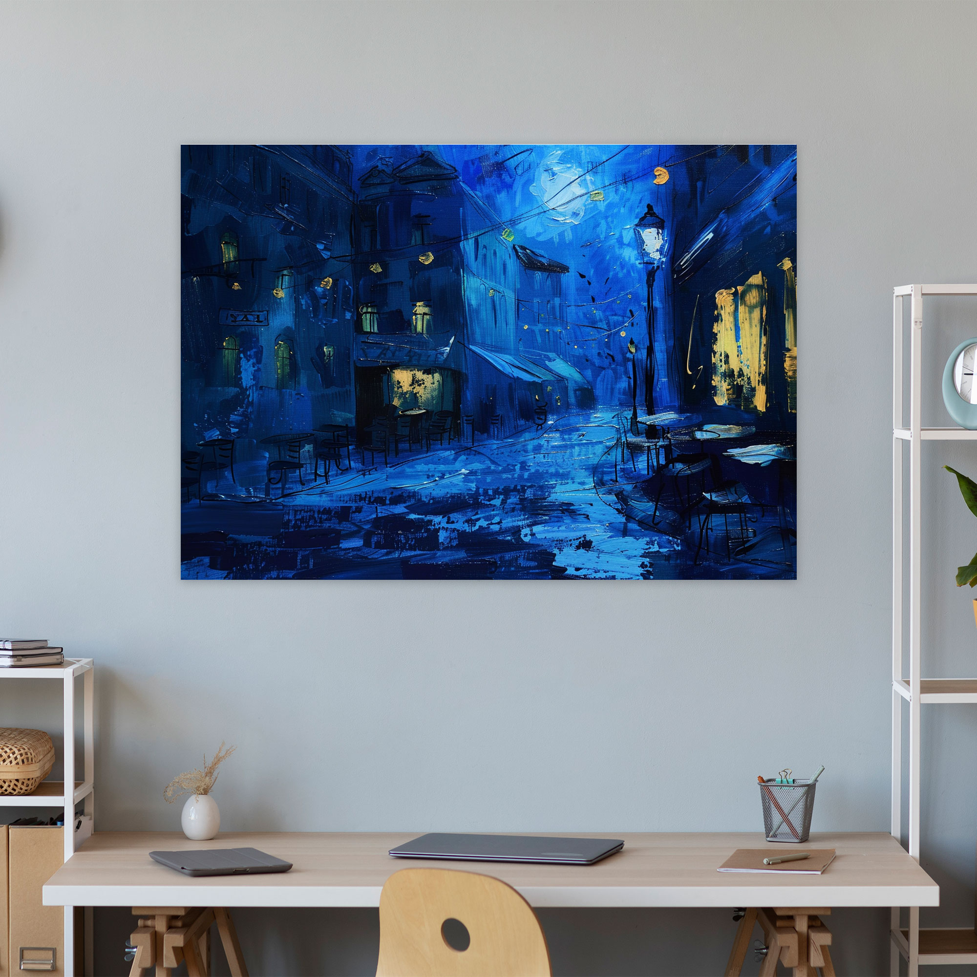 Vincent Van Gogh Cafe Terrace At Night Canvas Print - Vincent Van Gogh, Home Decoration, Canvas Print, Wall Art
