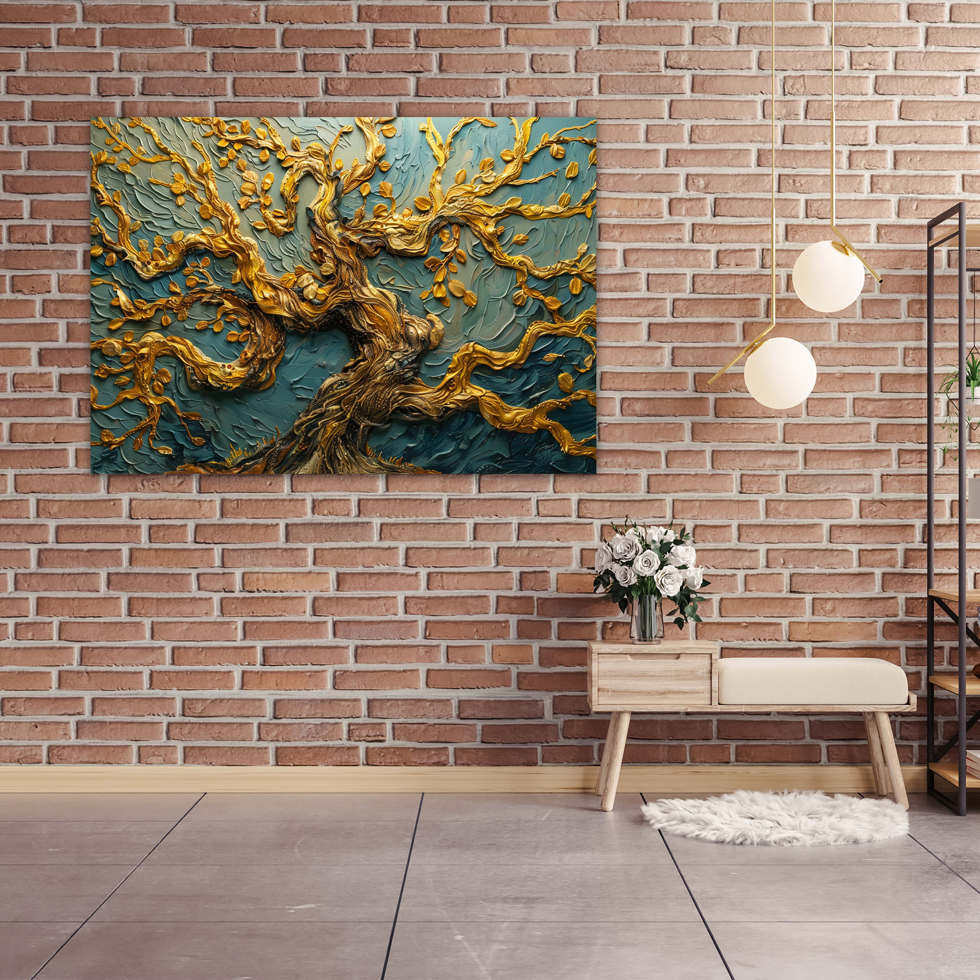 Vincent Van Gogh The Mulberry Tree Canvas Print - Vincent Van Gogh, Home Decoration, Wall Decoration, Canvas Wall Art