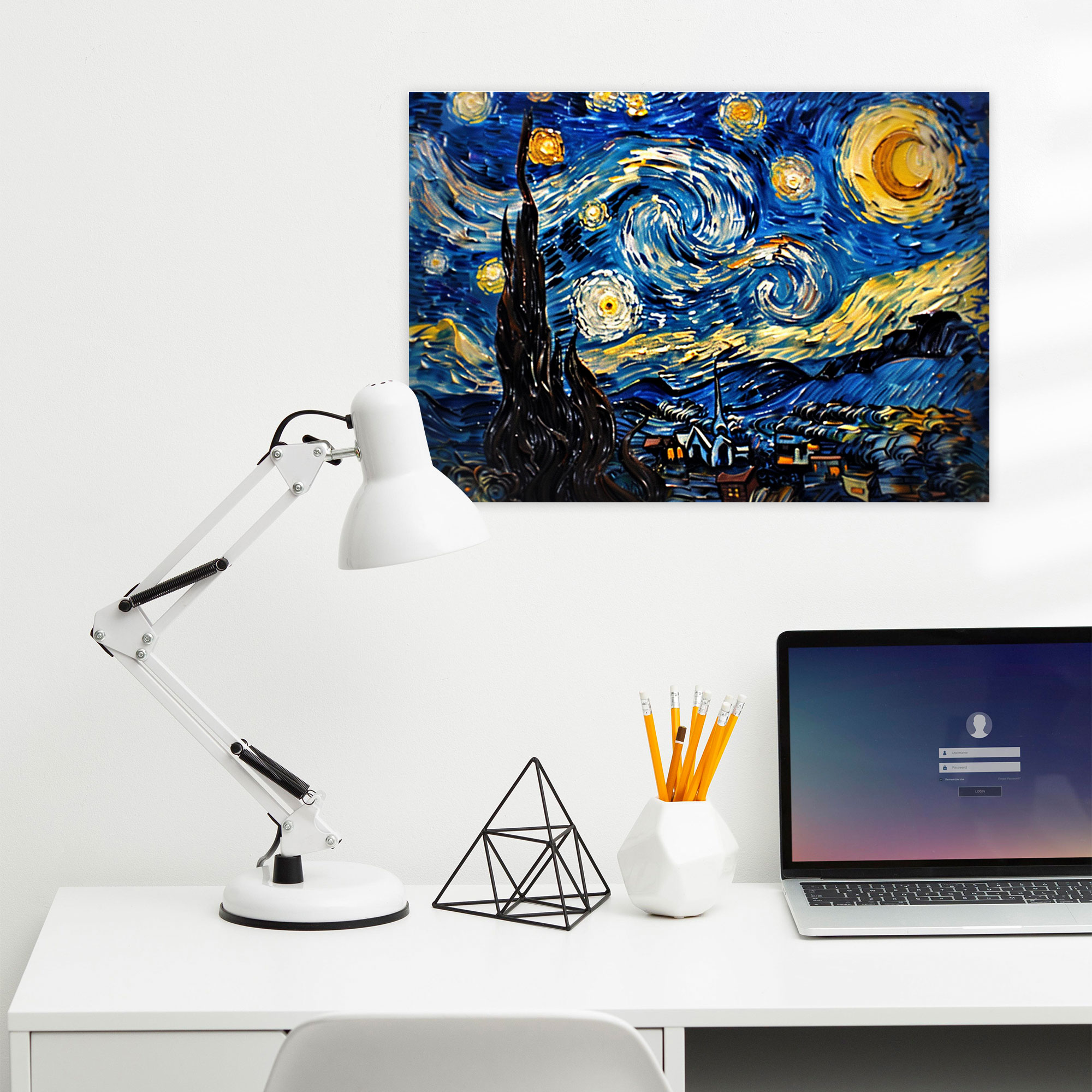 Vincent Van Gogh Starry Night Canvas Print - Vincent Van Gogh, Canvas Wall Art, Canvas Print, Home Decoration