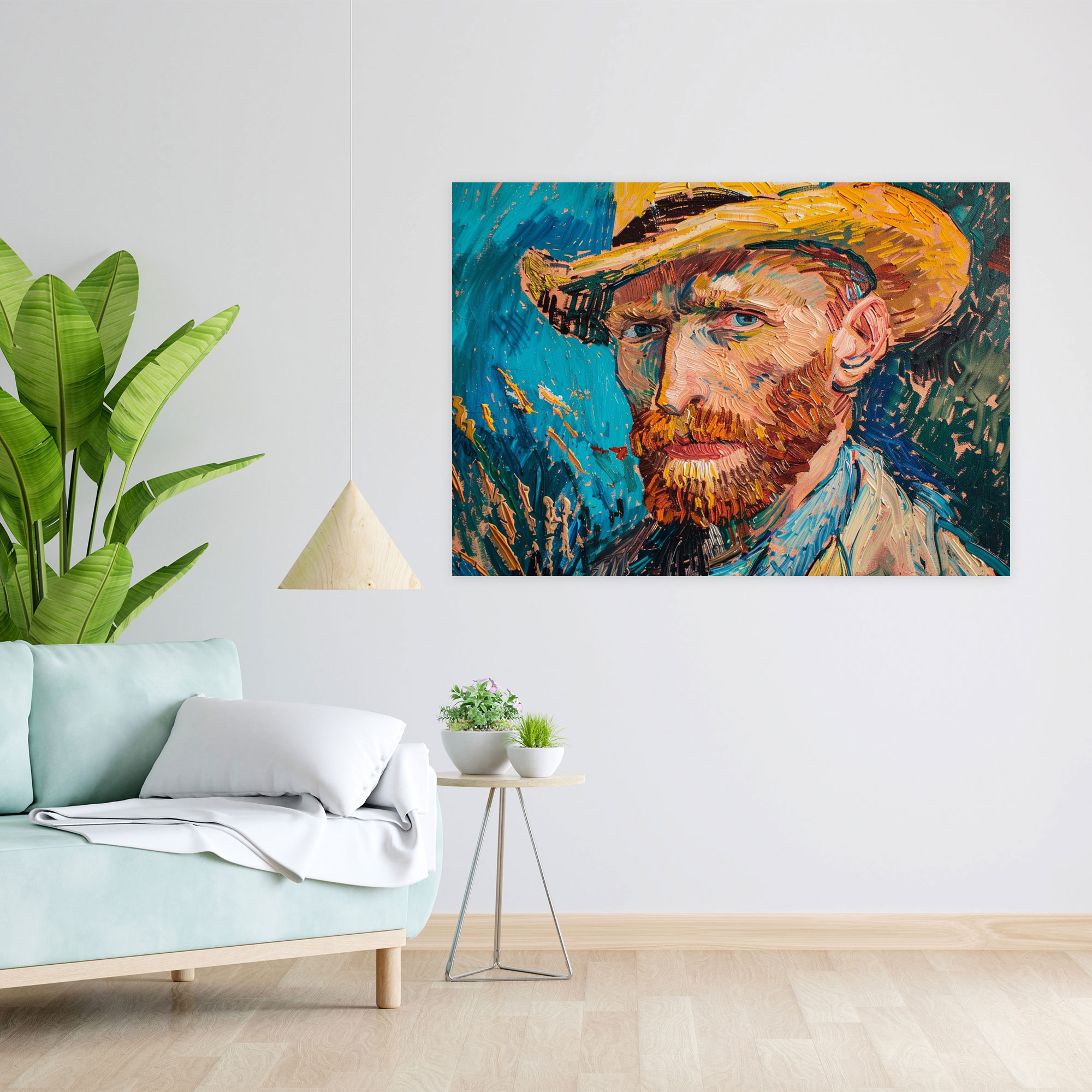 Vincent Van Gogh Self-Portrait Canvas Print - Vincent Van Gogh, Canvas Print, Wall Decoration, Wall Art