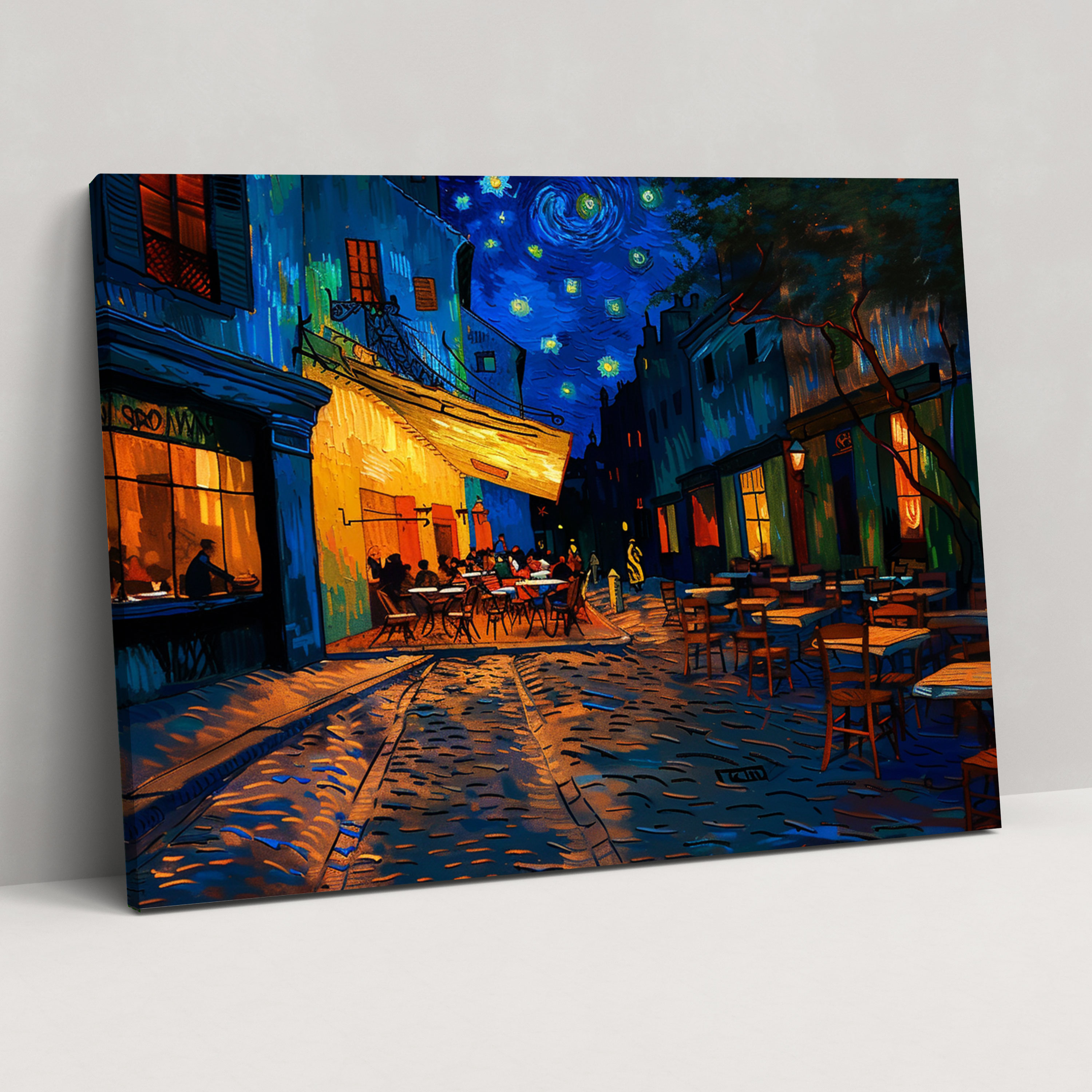 Vincent Van Gogh Cafe Terrace Wall Decoration - Vincent Van Gogh, Canvas, Canvas Wall Art, Vincent Van Gogh