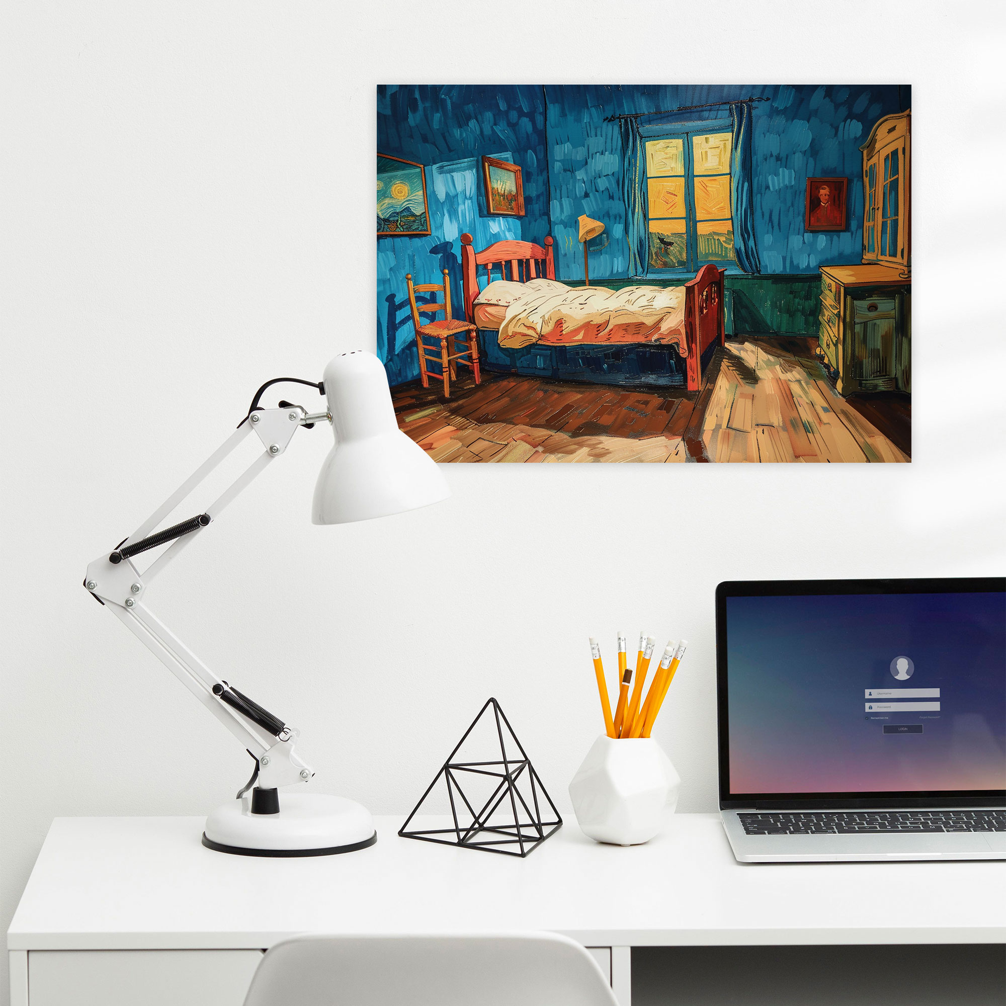 Vincent Van Gogh The Bedroom Canvas Print - Vincent Van Gogh, Home Decoration, Wall Decoration, Wall Art