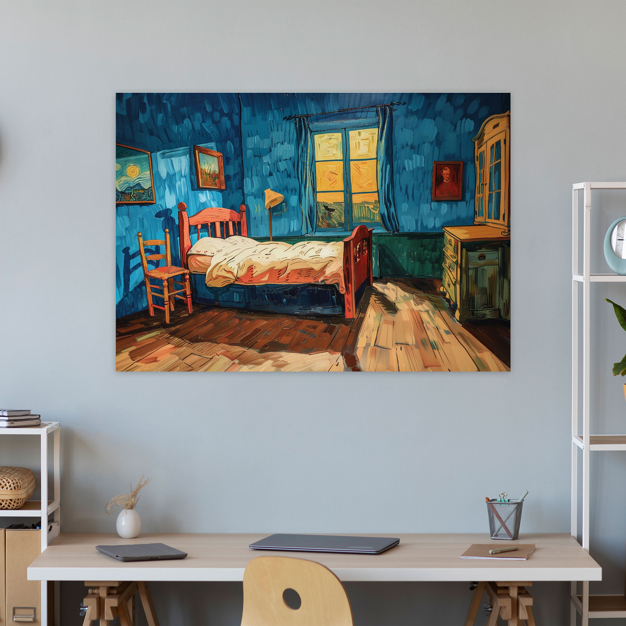 Vincent Van Gogh The Bedroom Canvas Print - Vincent Van Gogh, Home Decoration, Wall Decoration, Wall Art