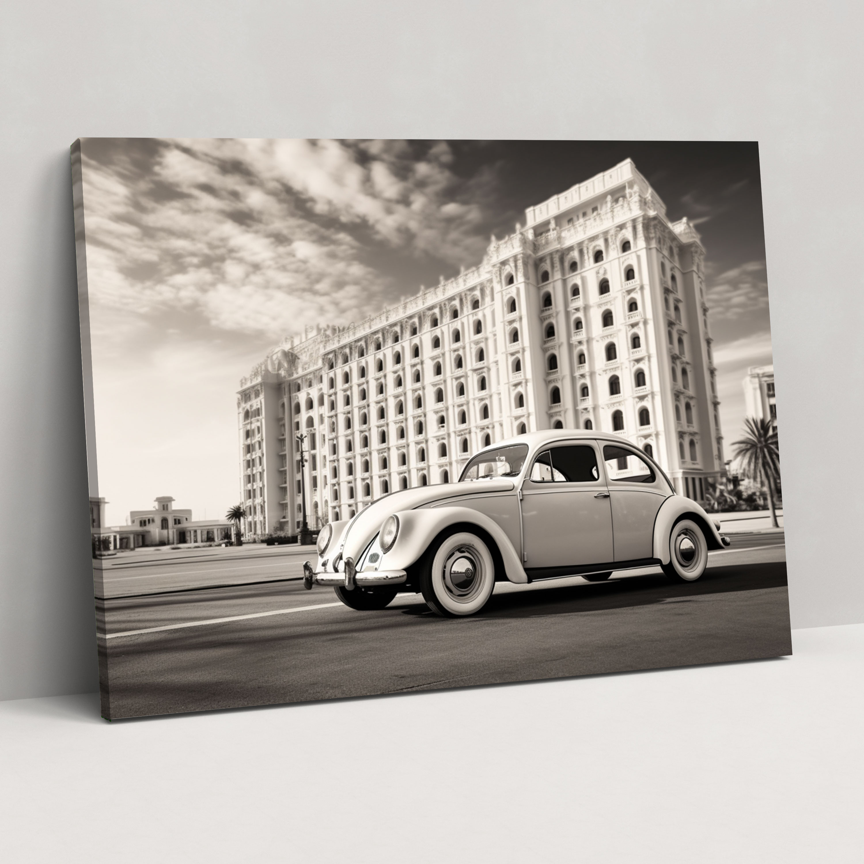 Volkswagen Beetle Wall Art - Volkswagen Beetle, Nostalgia, Wall Art, Canvas