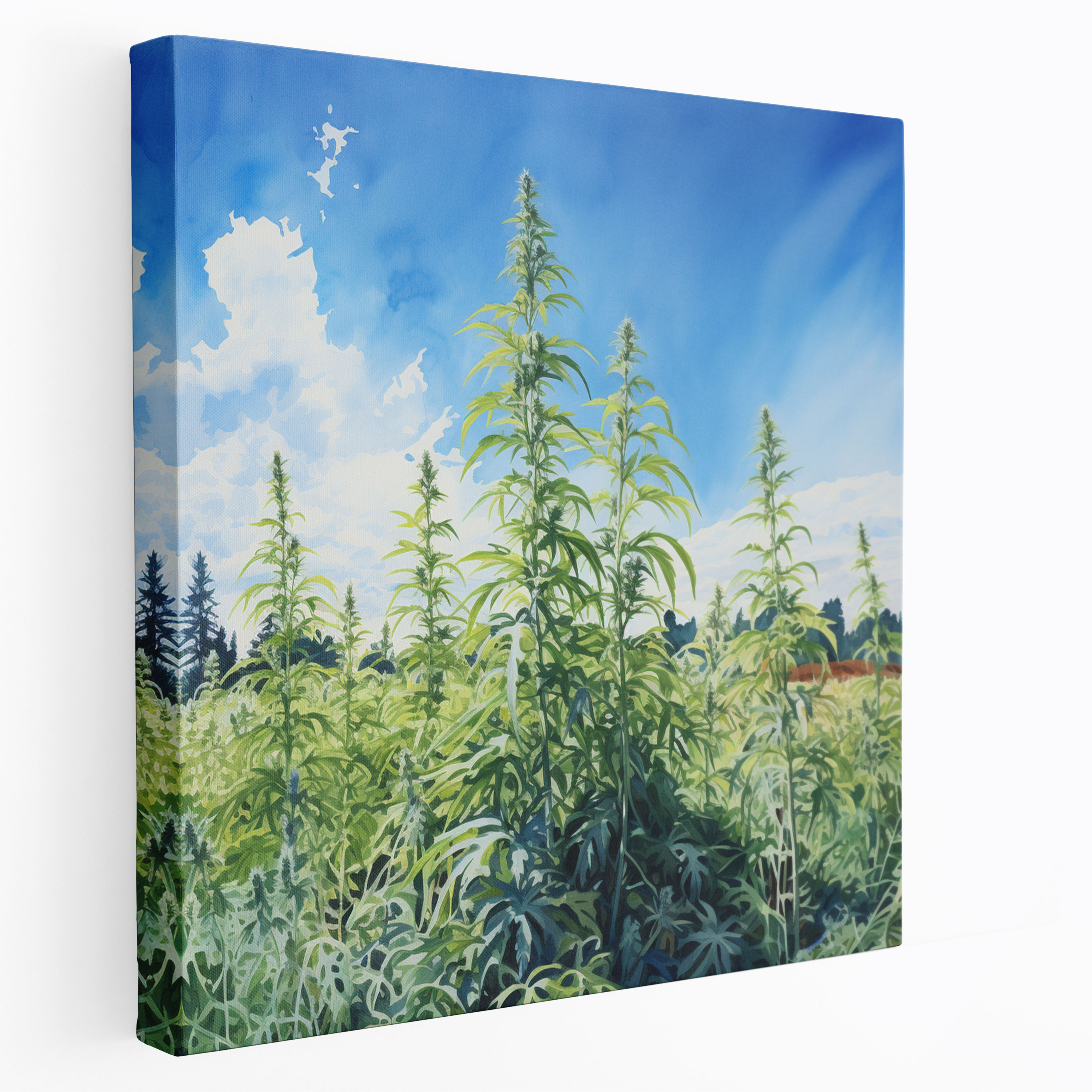 Weed Wall Art - Weed, Wall Decoration, Home Decoration, Weed
