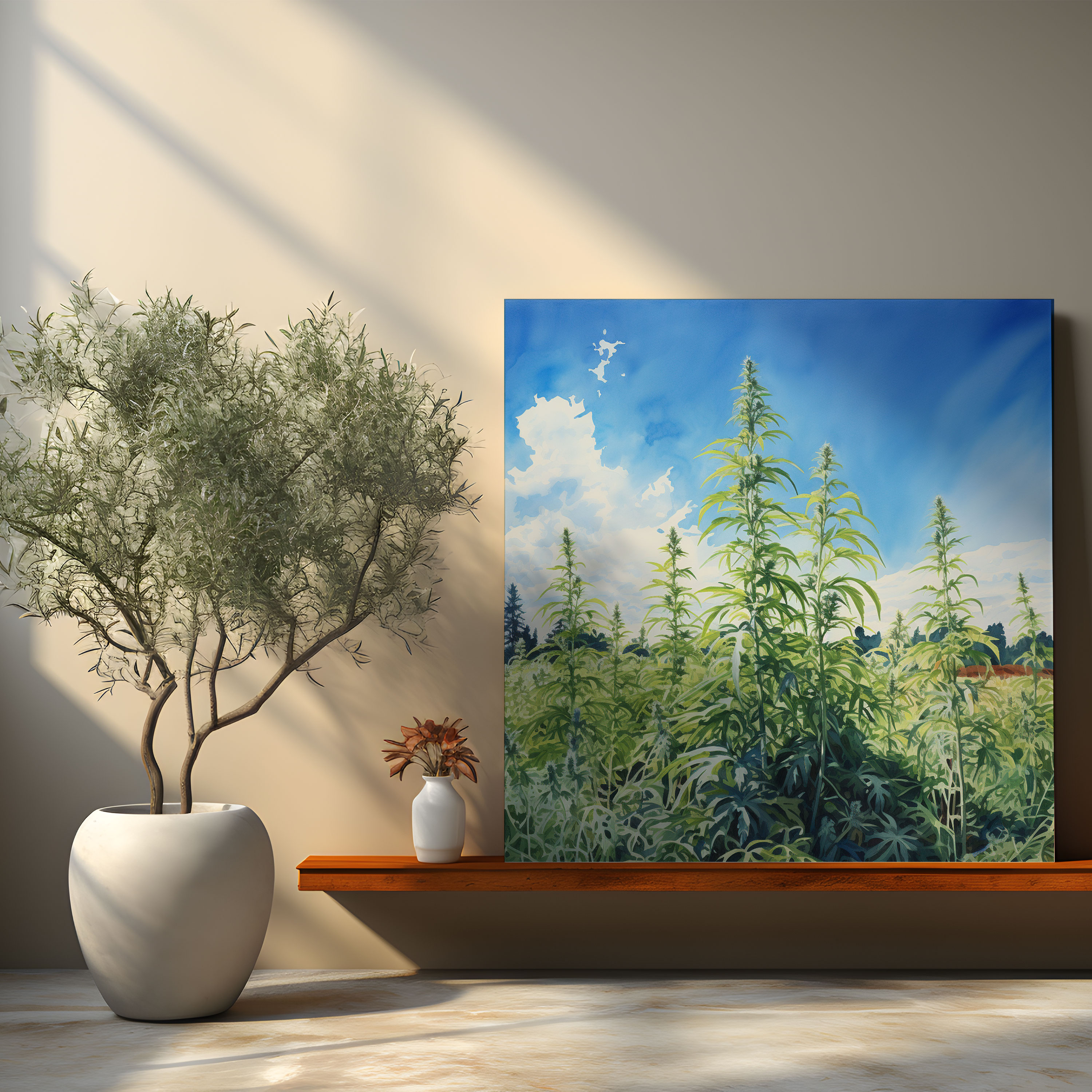 Weed Wall Art - Weed, Wall Decoration, Home Decoration, Weed