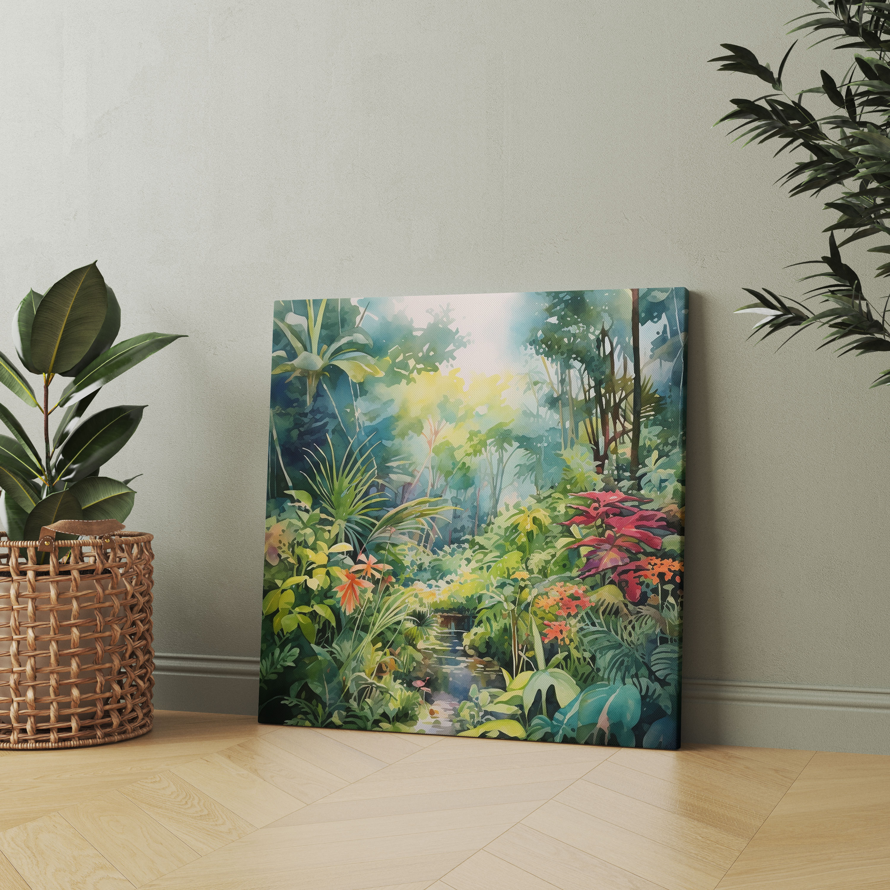 Weed Canvas Print - Weed, Exotic Beauty, Wall Decoration, Home Decoration