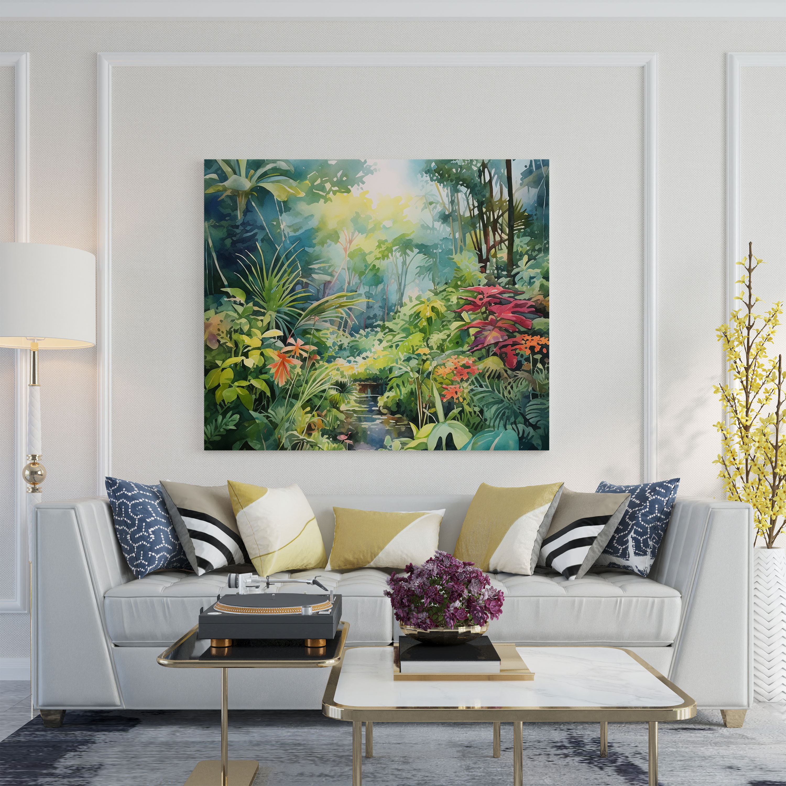 Weed Canvas Print - Weed, Exotic Beauty, Wall Decoration, Home Decoration